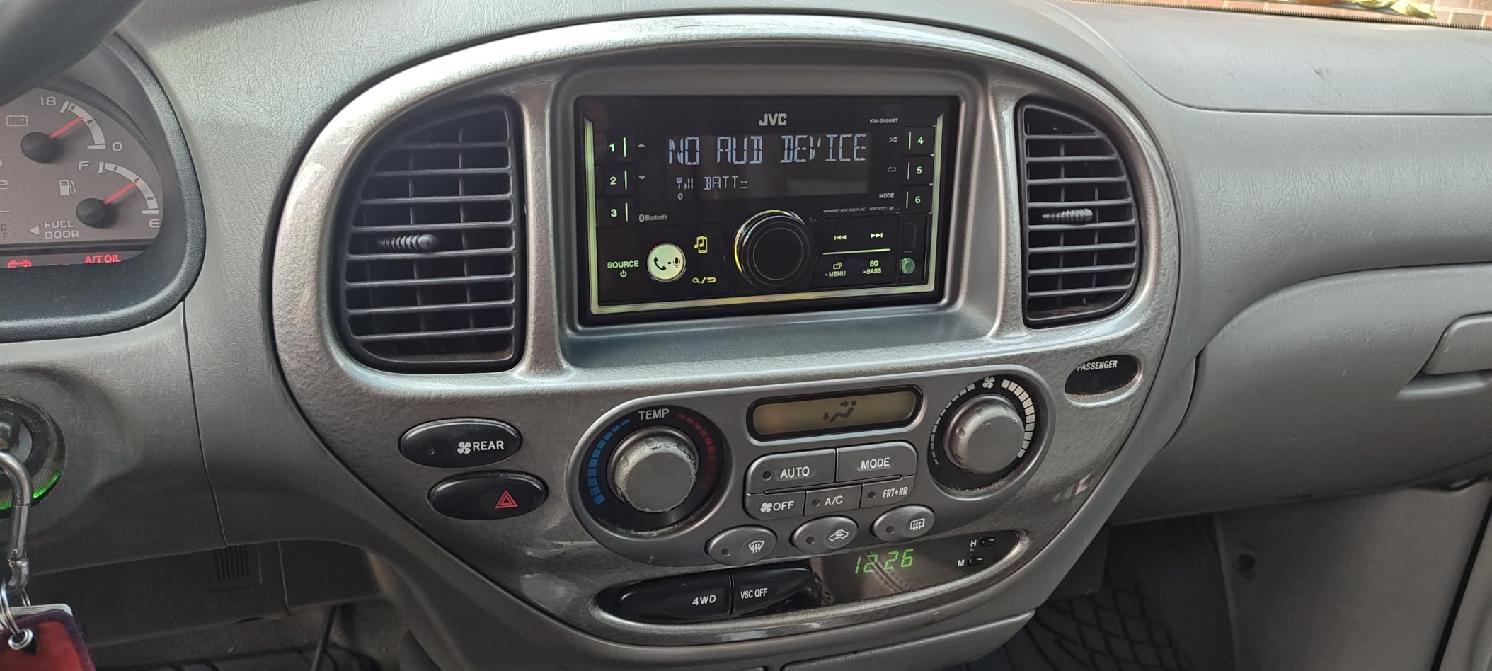 JVC KD-SX27BT Car Stereo with Bluetooth, 100W Digital Media Receiver, 1.5A USB to Charge Devices, Single DIN Head Unit, AM/FM, Aux-in, JVC Remote App customer photo 2