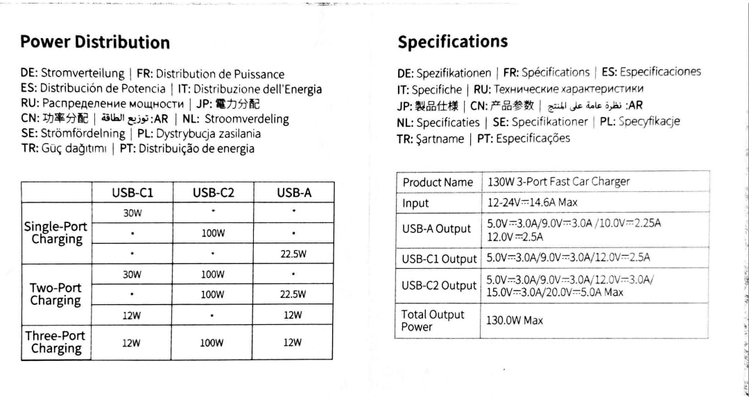 UGREEN 130W USB C Car Charger, Type C Car Charger Adapter Compatible with iPhone 17 17 Air 17 Pro 17 Pro Max 16 16 Plus 16 Pro 16 Pro Max 15 14 13 12, Galaxy S24 S23 Ultra, iPad, MacBook, and More customer photo 1