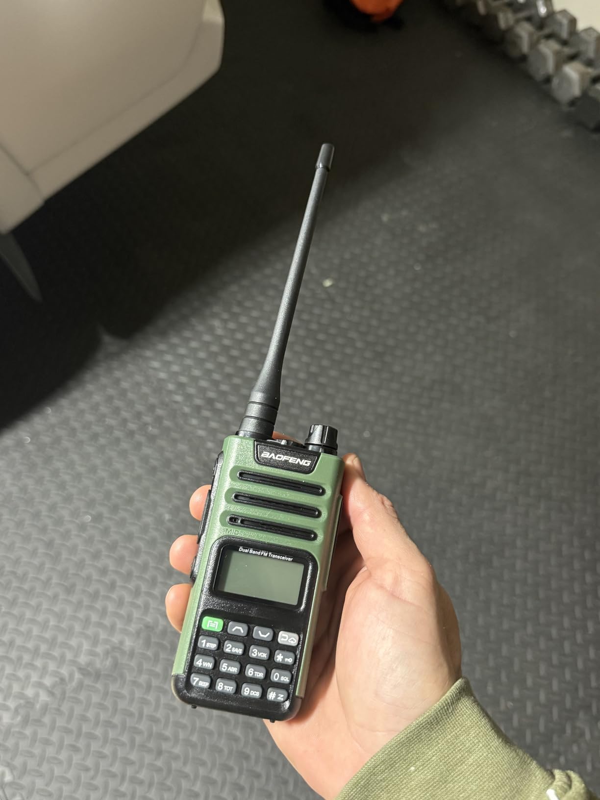 BAOFENG GMRS Radio Handheld Long Range GM-15 Pro 8W Walkie Talkie with Earpiece NOAA Weather Receiver Rechargeable GMRS Repeater Two Way Radio with USB-C Charger for Hunting Survival Gear, 2Pack customer photo 1