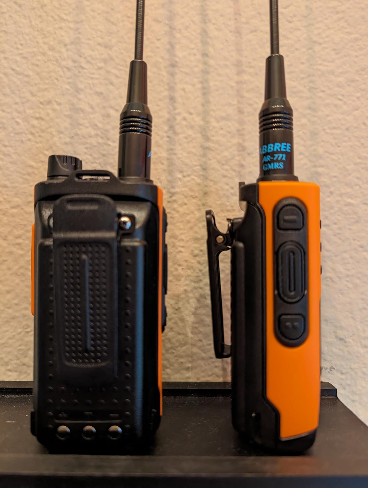 BAOFENG GMRS Radio Handheld Long Range GM-15 Pro 8W Walkie Talkie with Earpiece NOAA Weather Receiver Rechargeable GMRS Repeater Two Way Radio with USB-C Charger for Hunting Survival Gear, 2Pack customer photo 2