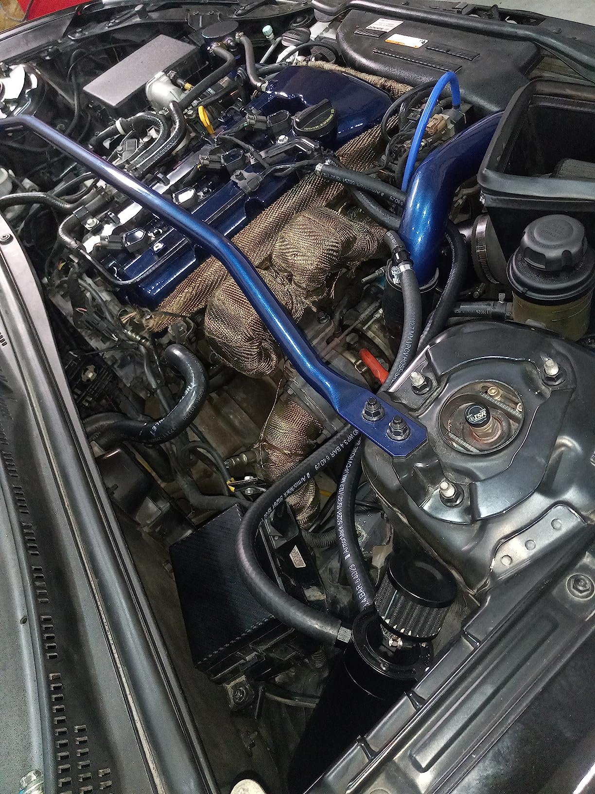 Universal 2 Port Aluminum 750ml Baffled Oil Catch Can Reservoir Tank with Breather Filter and Drain Valve customer photo 2