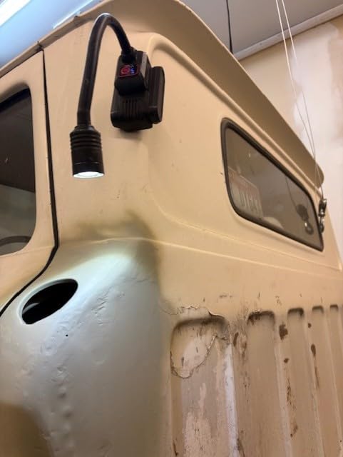 LED Work Light, 5000mAh Magnetic Gooseneck Light Rechargeable, 2000 Lumen 360°Flexible Mechanic Lamp with Hook customer photo 1