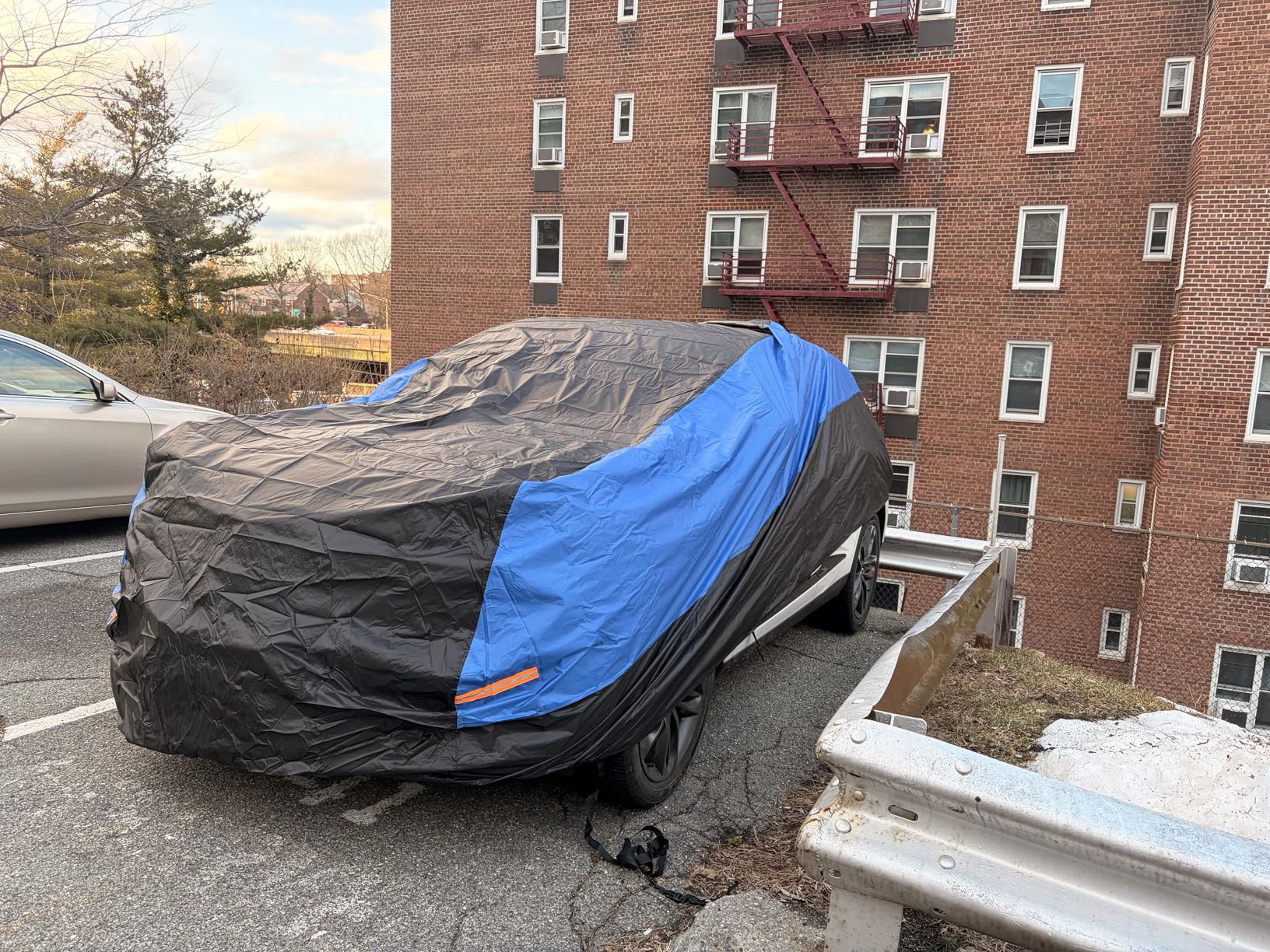 Car Cover for Automobiles All Weather Waterproof, Universal Fit Sedan Chevrolet Corvette, Ford Fusion, Kia Stinger, Nissan Maxima, Buick Regal, Subaru Legacy, Honda Accord etc. customer photo 1