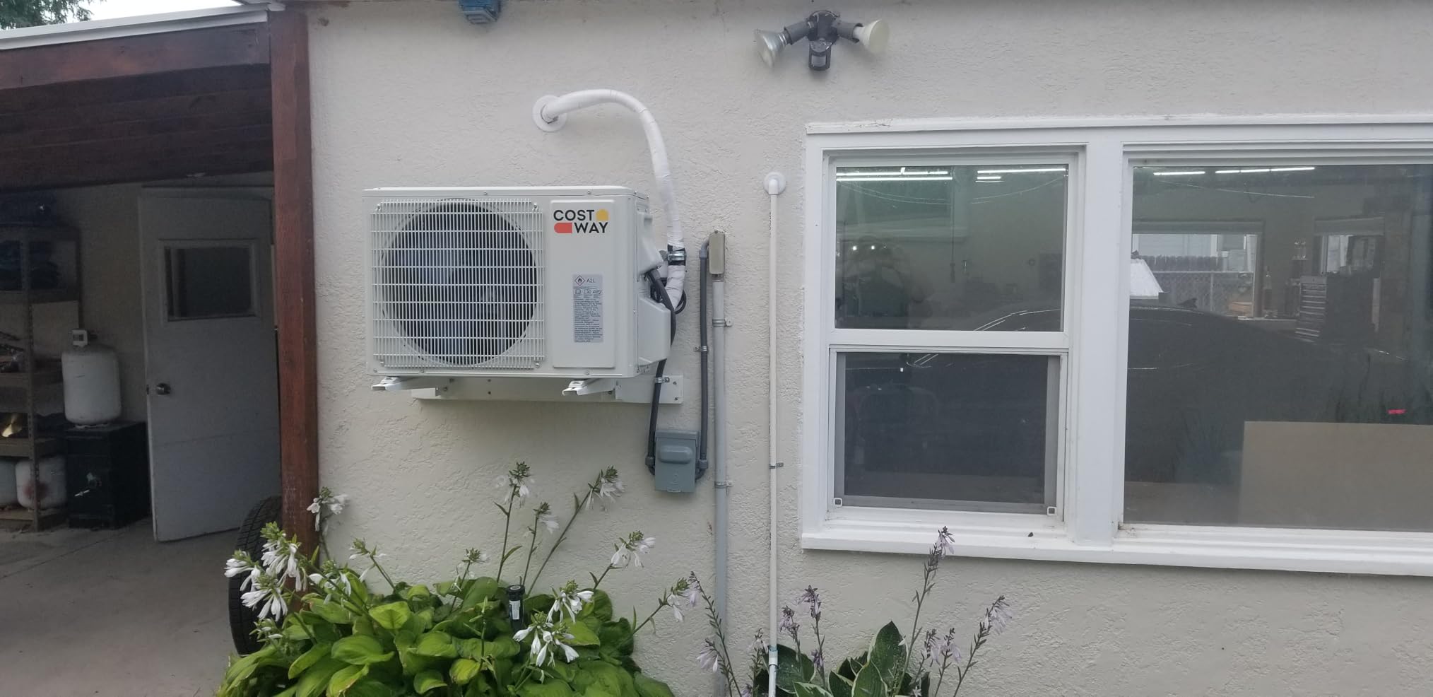 COSTWAY 18000BTU Mini Split Air Conditioner& Heater, 19 SEER2 208-230V Wall-Mounted Ductless AC Unit Cools Rooms up to 1250 Sq. Ft, Energy Efficient Inverter AC w/Heat Pump (Blast Series) customer photo 2