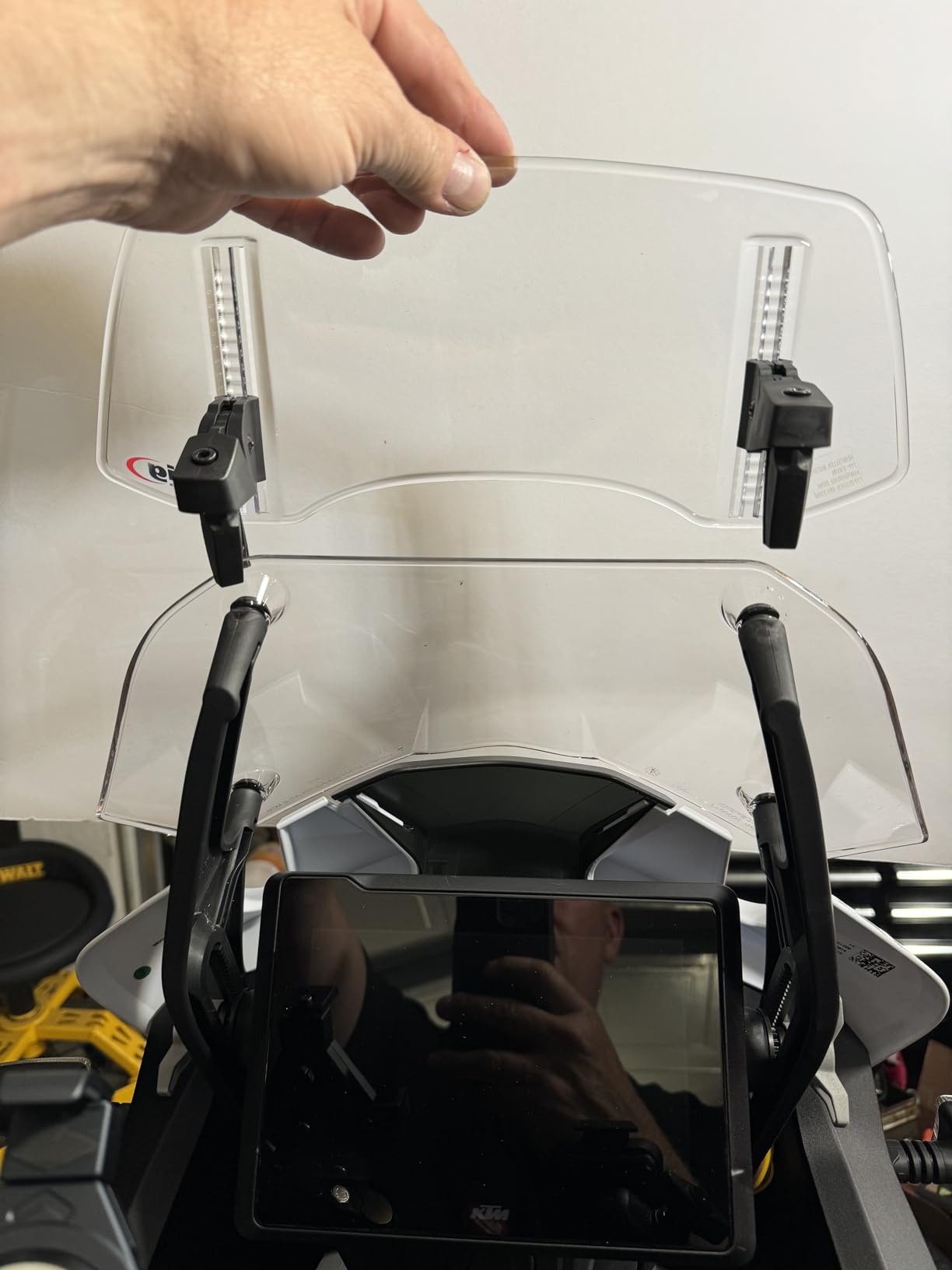 Puig Multi Adjustable Visor Multi Adjustable Visor 2.0 Clip-ON customer photo 2