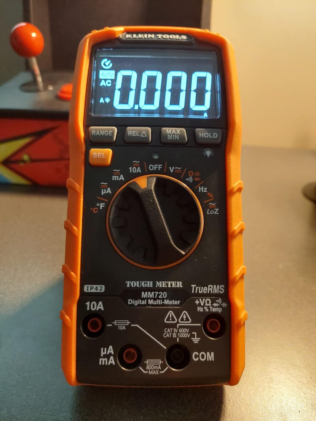 Klein Tools MM720 Digital Multimeter, Auto-Ranging TRMS, Low Impedance (LoZ), 1000V AC/DC Voltage, 10A AC/DC Current customer photo 2