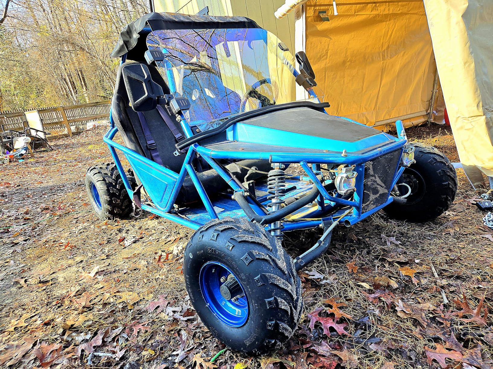 StarknightMT Scratch-Resistant UTV Front Full Windshield Compatible with Polaris RZR 800 S 800 2008-2014, 4 800 2010-2014, 900 XP 2011-2013, 4 900 2012-2014, 570 2012-2018 customer photo 2