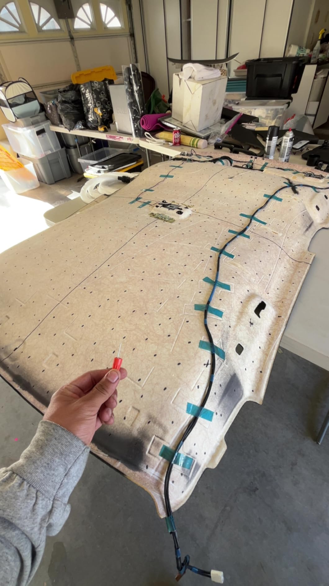 AKEPO Small Size 16W RGBW APP Twinkle Fiber Optic Lights, Music Activated 150pcs 0.03in 6.5ft/2m Optical Fiber Star Ceiling Light Kit for Car Truck Headliner Star/Home customer photo 1