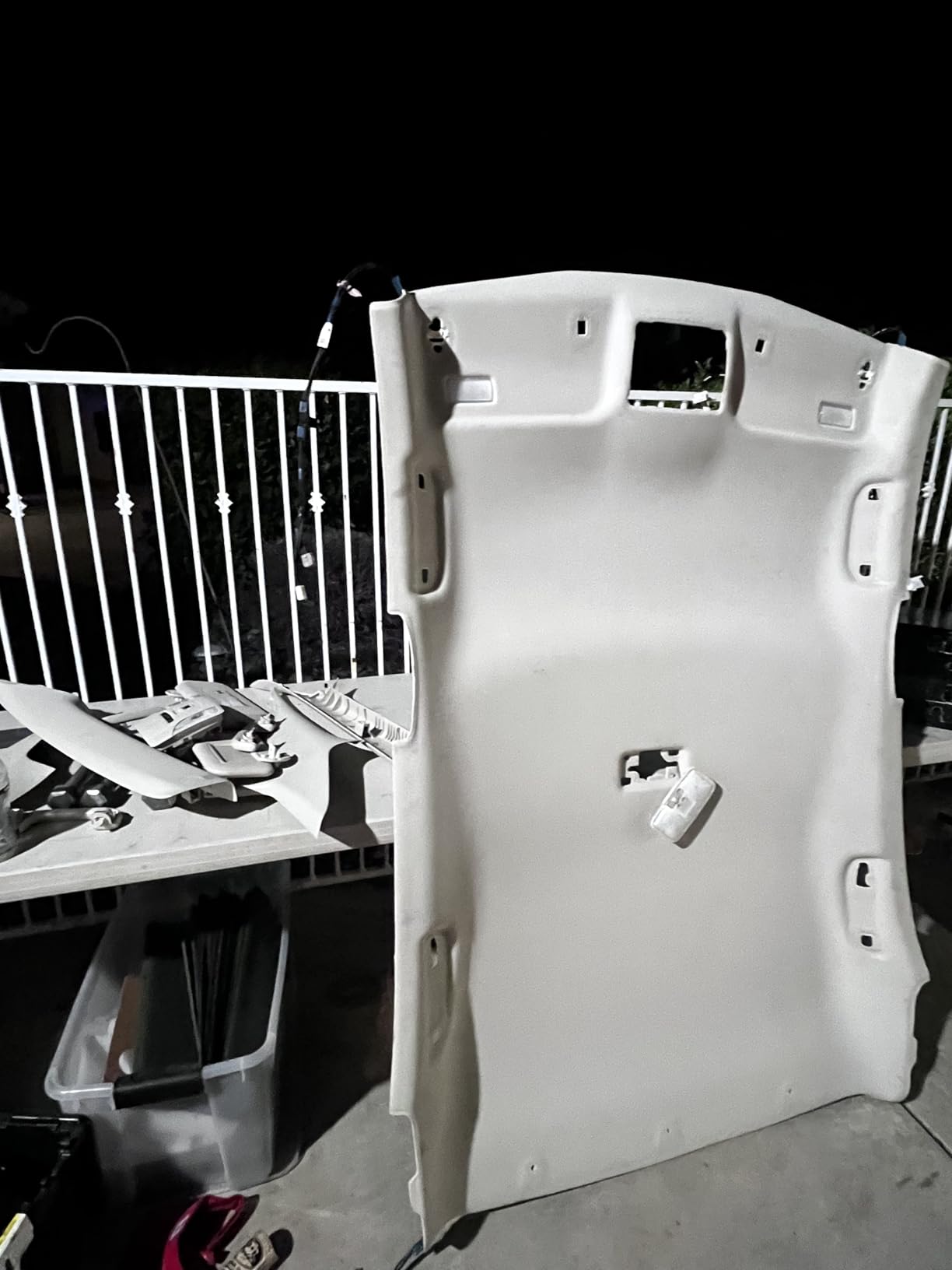 AKEPO Small Size 16W RGBW APP Twinkle Fiber Optic Lights, Music Activated 150pcs 0.03in 6.5ft/2m Optical Fiber Star Ceiling Light Kit for Car Truck Headliner Star/Home customer photo 2