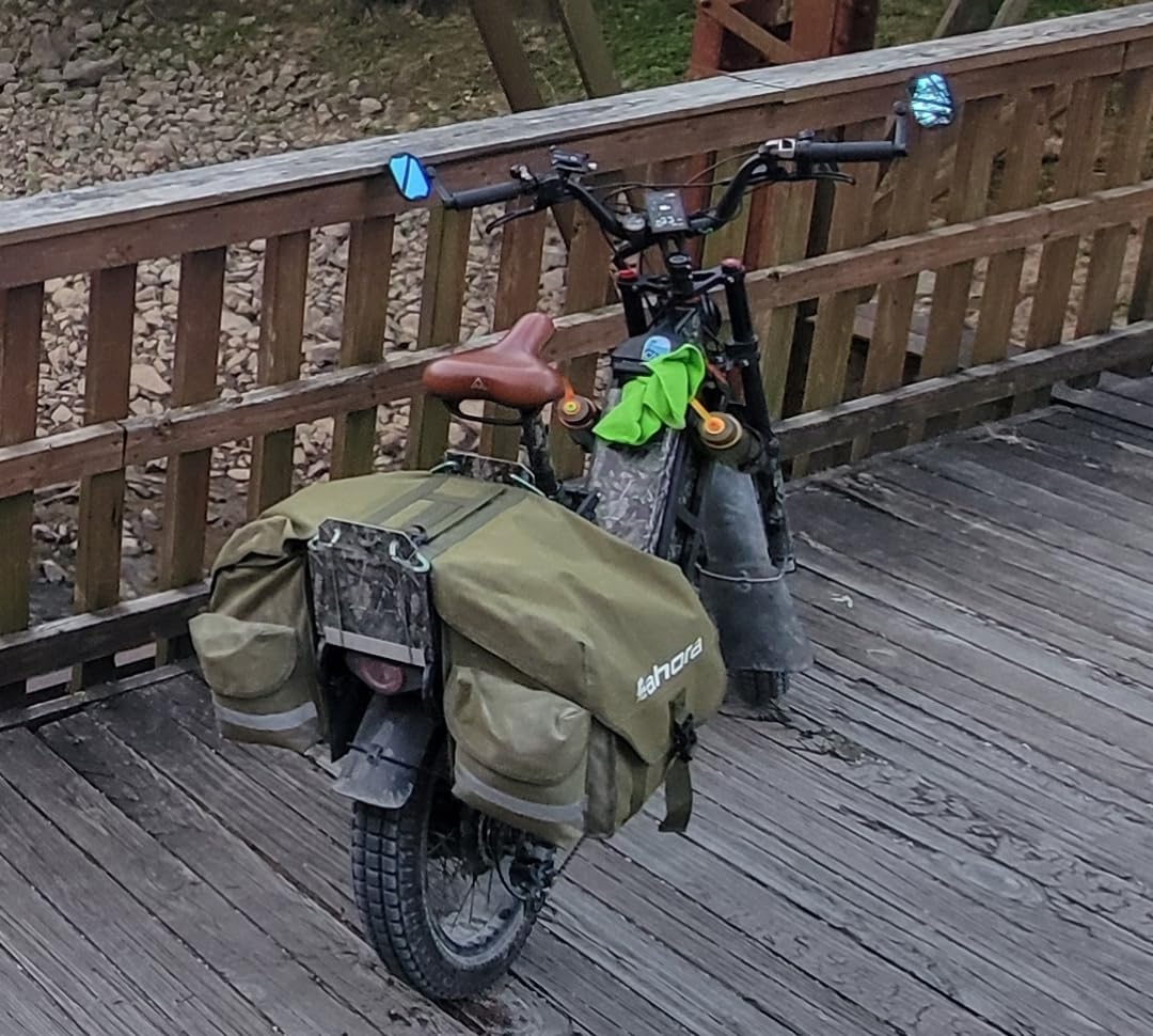 Bar End Bike Mirrors, High-Definition Convex Glass Lens for E-Bike Handlebars, Scratch Resistant, Safe Rearview 1 Pair Bicycle Mirror customer photo 2