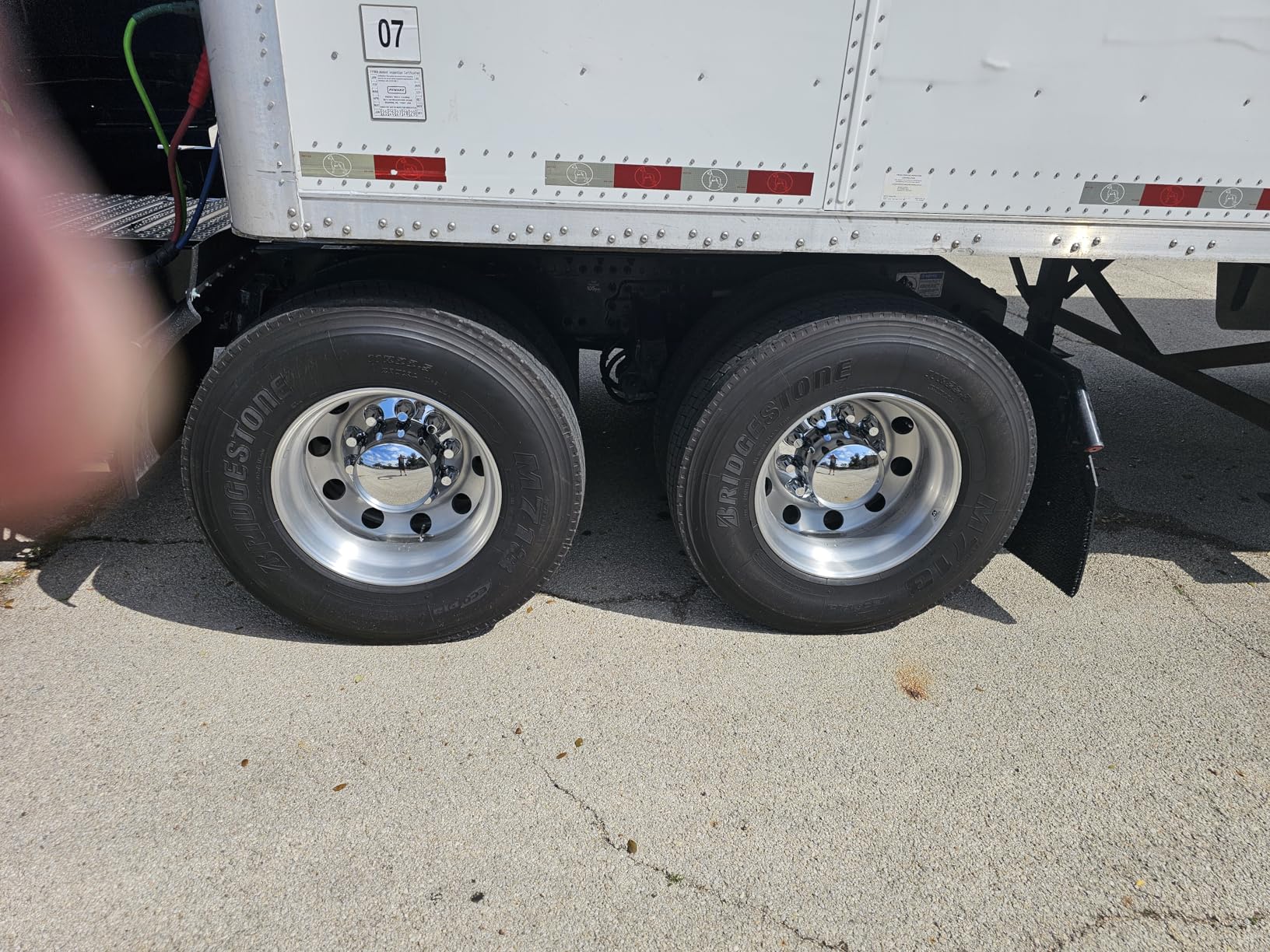 33mm Axle Cover Chrome Dome Combo Kit Thread-On Lug Nut Covers with 2 Front and 4 Rear Axle Wheel Covers Removable Hub Caps for Semi Truck (Installation Tool Included) customer photo 1