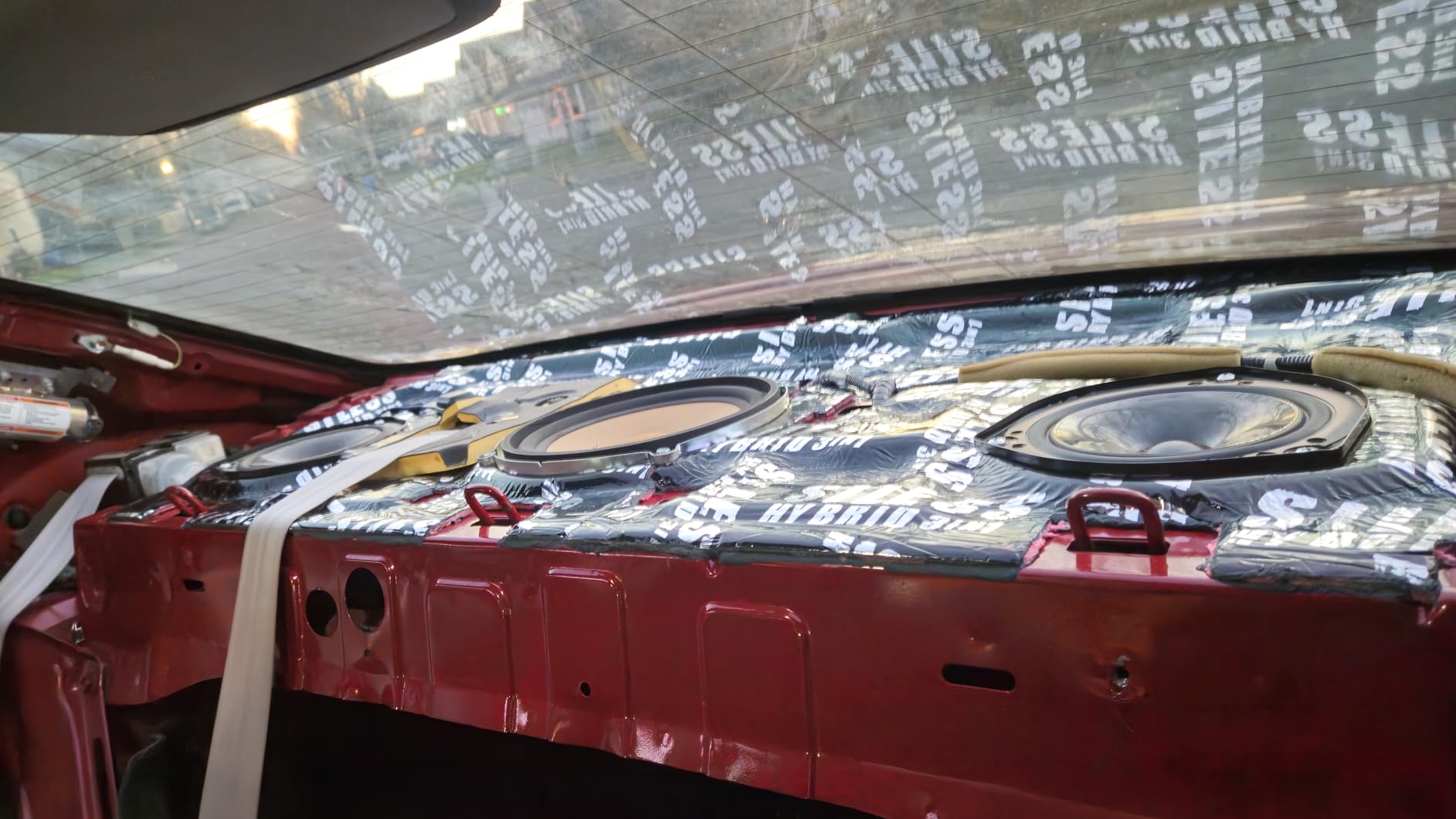 Siless Hybrid 3in1 200 mil 25 sqft Car Sound Deadening mat - Butyl Automotive Sound Deadener - Noise Insulation and Vibration Dampening Material customer photo 1