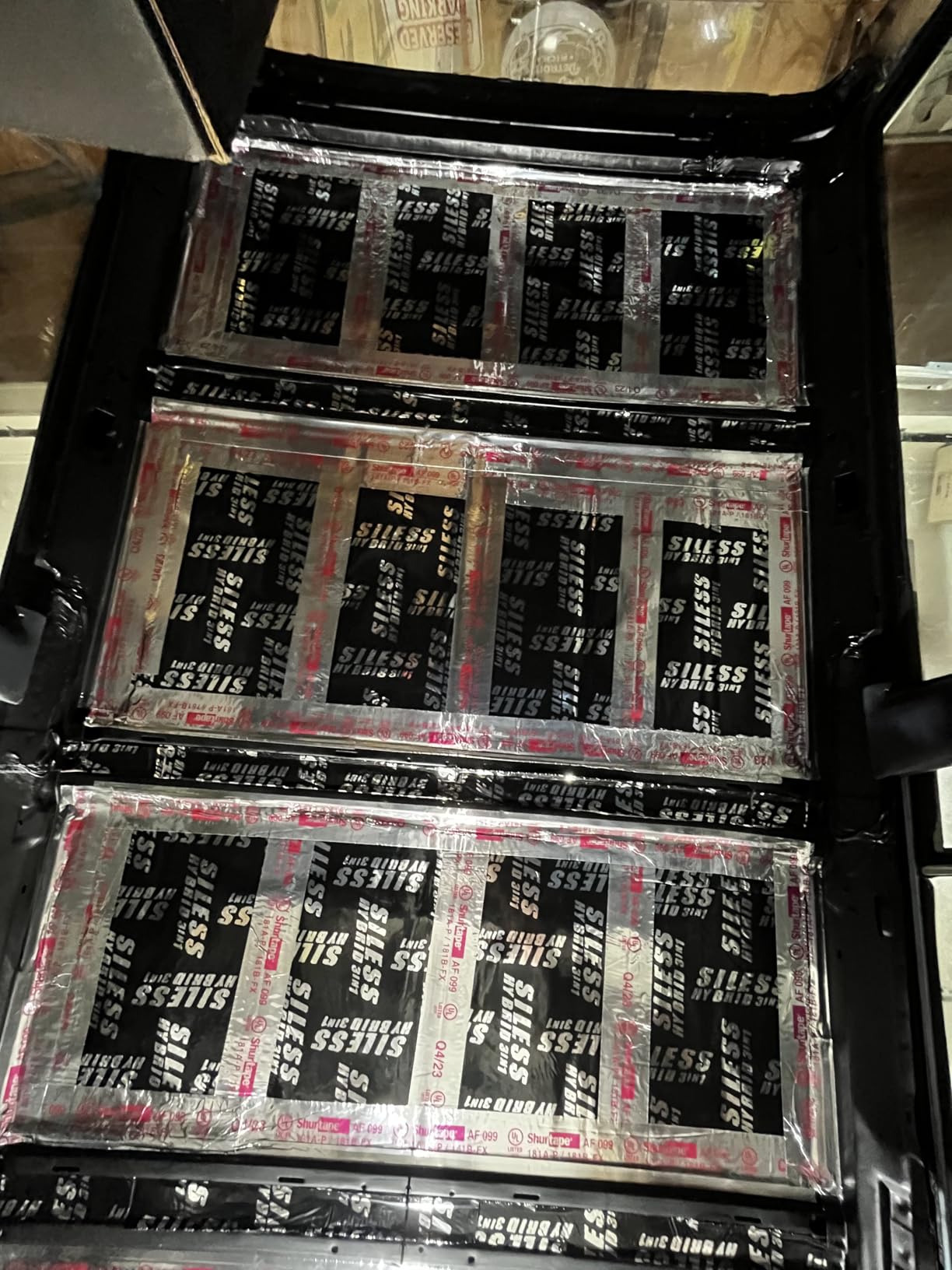 Siless Hybrid 3in1 200 mil 25 sqft Car Sound Deadening mat - Butyl Automotive Sound Deadener - Noise Insulation and Vibration Dampening Material customer photo 2