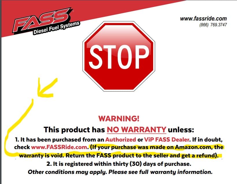FASS TSD07100G Titanium Signature Series Diesel Fuel Lift Pump 100GPH fits RAM Cummins 5.9L and 6.7L 2005-2018 & 2021 customer photo 1