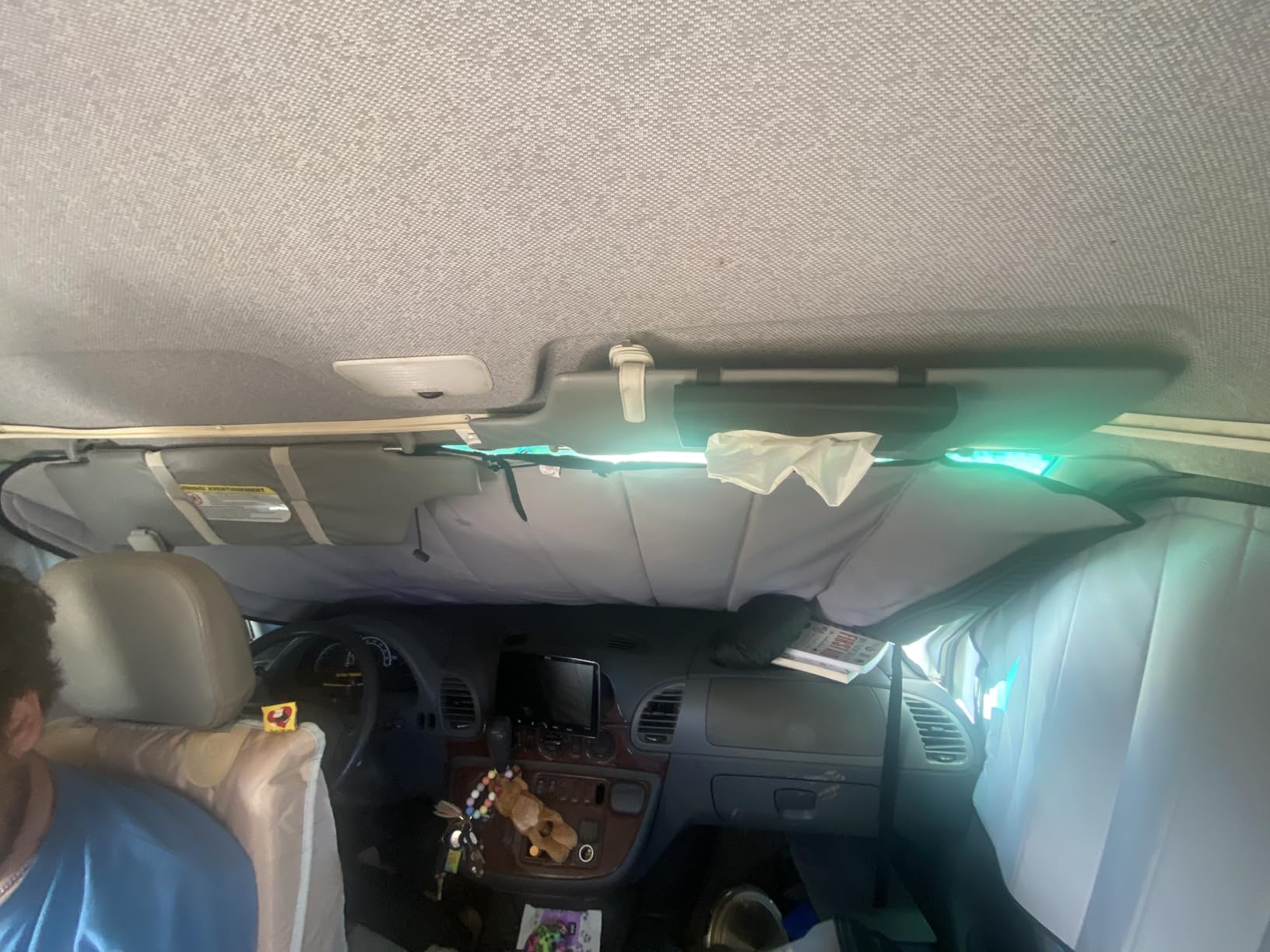 Living in a Bubble Insulated Blackout Windshield Cover for Mercedes Sprinter NCV3 & VS30, 2007-Current. Vanlife Must Have, Van Life Accessories & Essentials customer photo 2