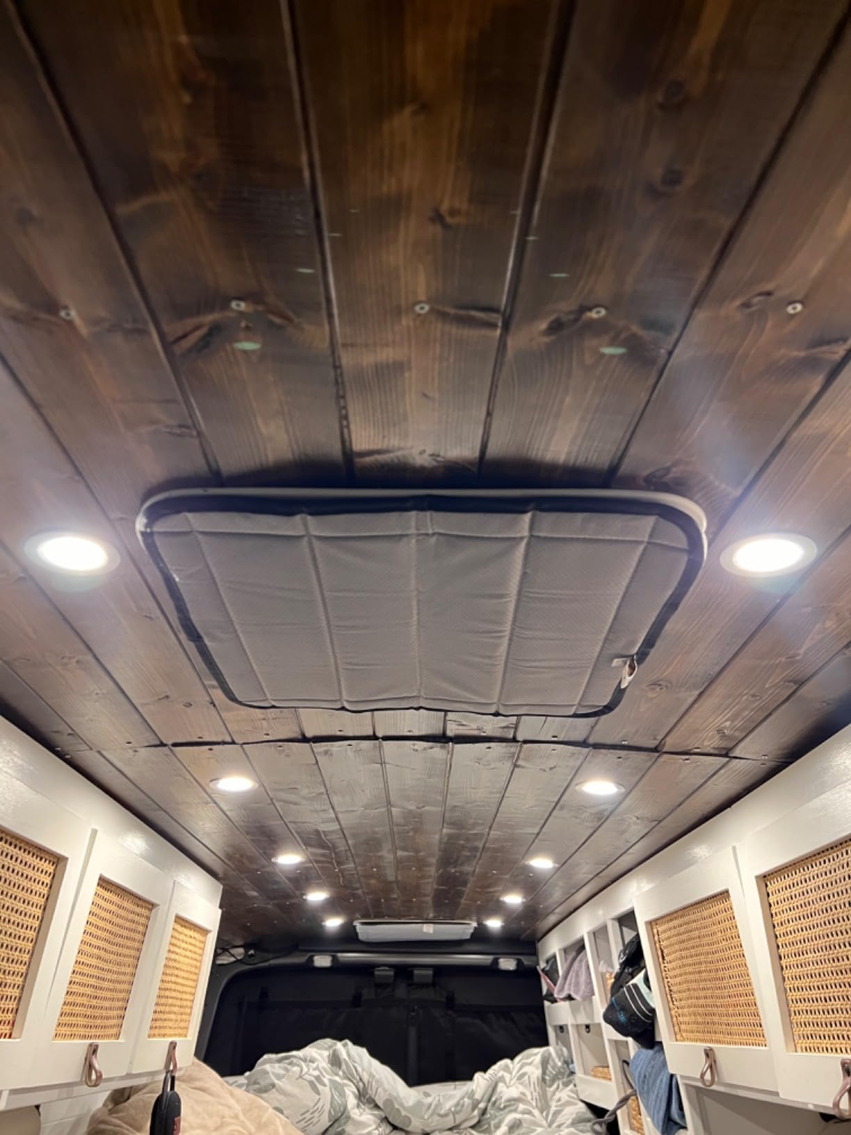 Living in a Bubble Magnetic Insulated Blackout MaxxAir Fan Cover for Sprinter, RVs and other Campervans, Universal Size, Snug Fitting RV Roof Vent Covers for Privacy, Fantastic Fan Vent Insulator customer photo 1