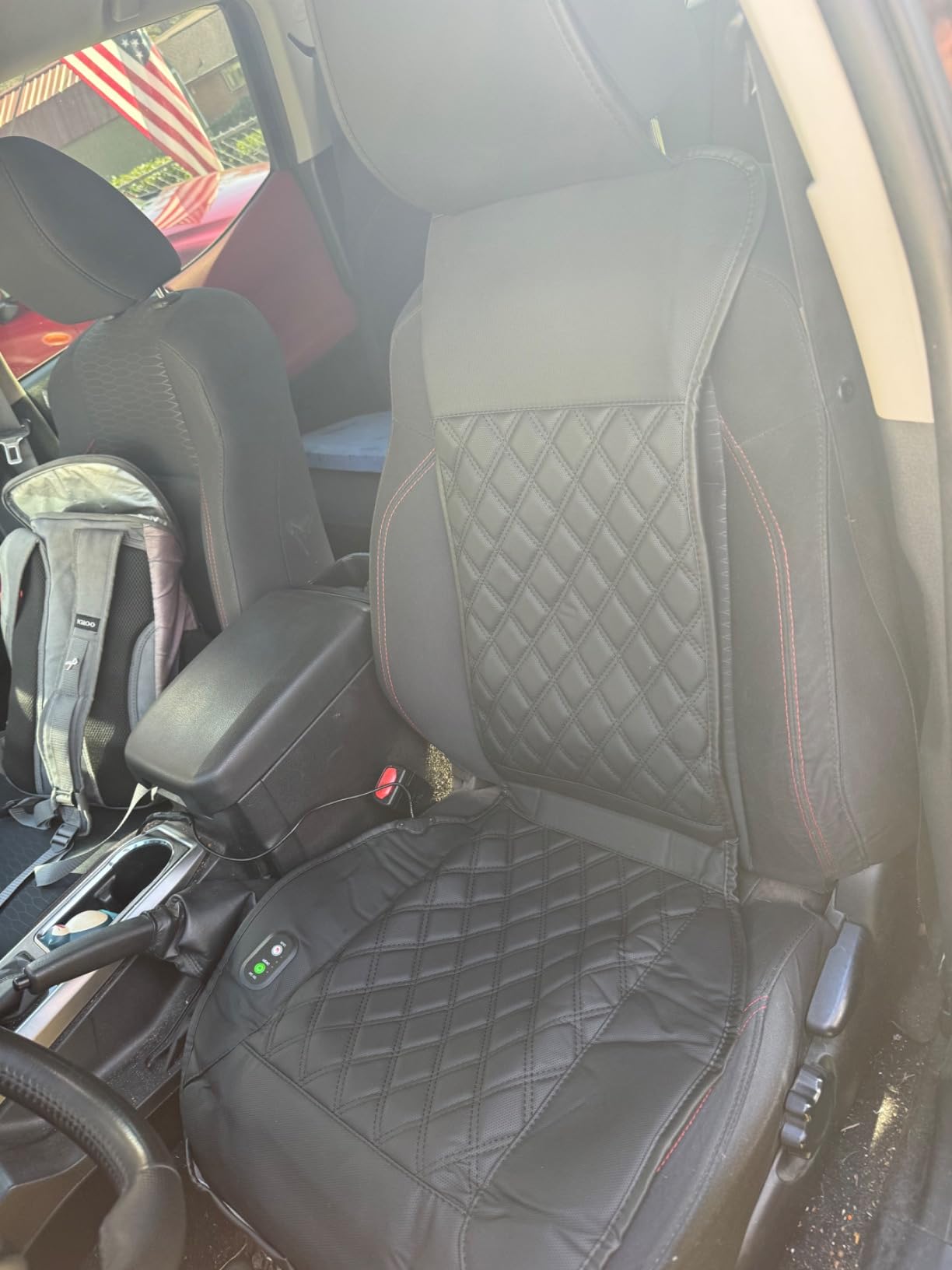 Universal Seat Cushion, Comfortable Seat Cover with Full Back Support in Winter customer photo 2