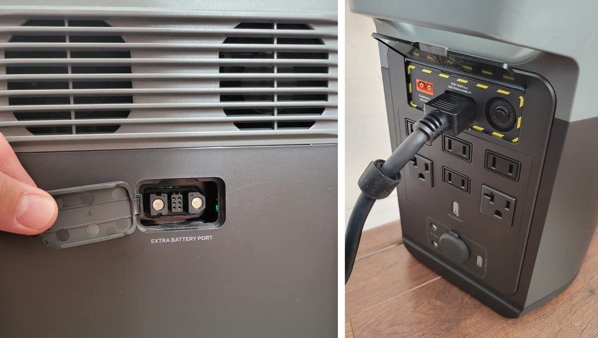 EcoFlow DELTA 2 Portable Power Station, 1024Wh LiFePO4 Battery, 1800W AC/100W USB-C Output, Solar Generator for Home Backup Power, Camping & RVs customer photo 1