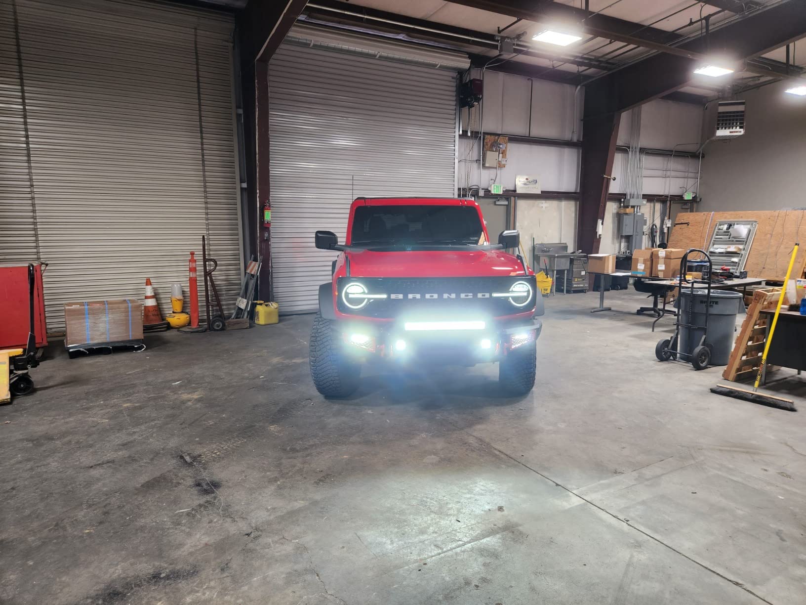 Bronco Front Bumper Rock Crawler Off Road Compatible with 2021 2022 2023 2024 2025 2026 Ford Bronco (Not fit Sports Version) customer photo 2