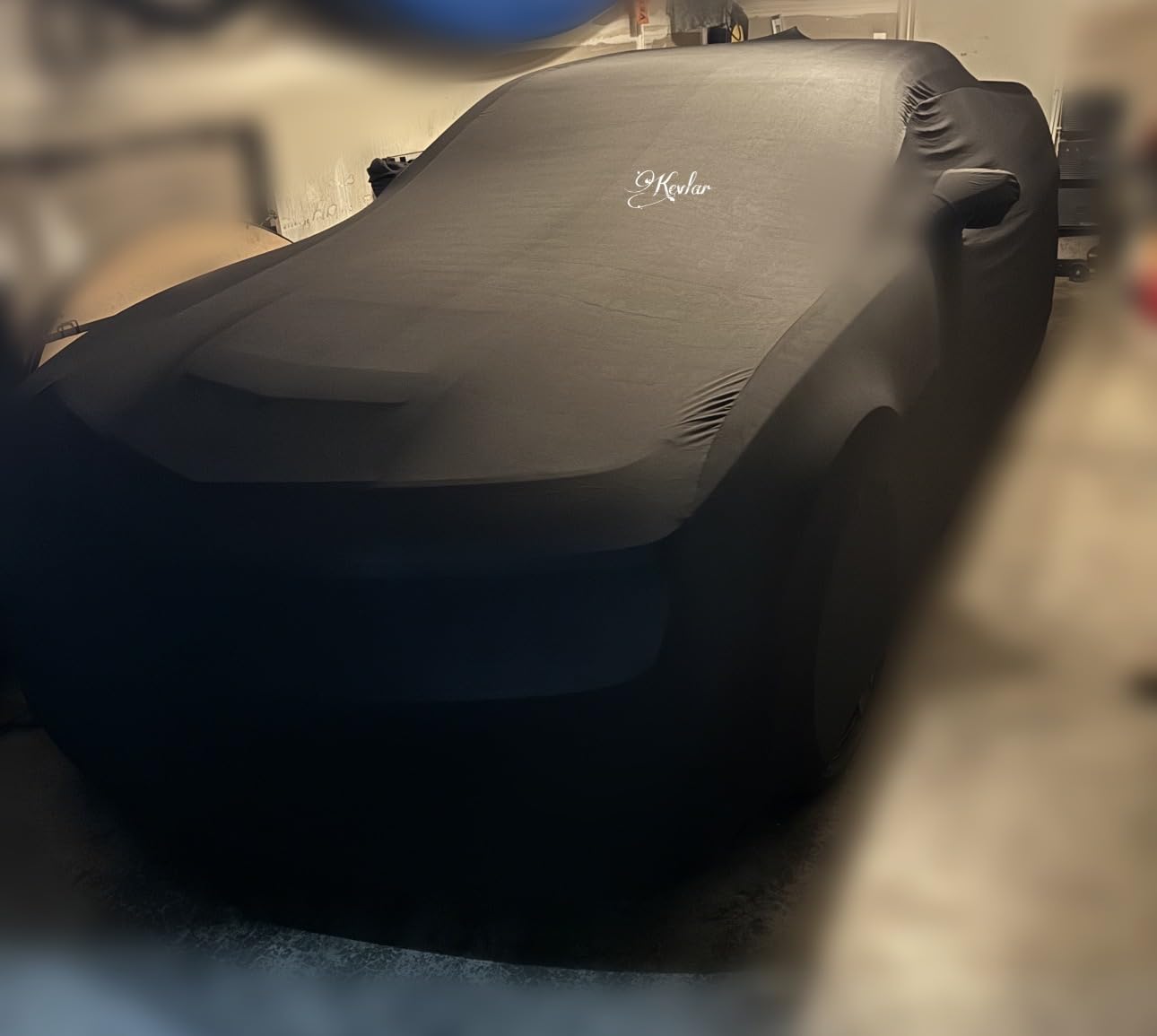 Indoor Stretch Satin Car Cover Replace for 1994-2026 Ford Mustang | Luxurious Ultimate Custom-fit Indoor Car Cover for Dust-Proof, Underground Garage, Car Show customer photo 2