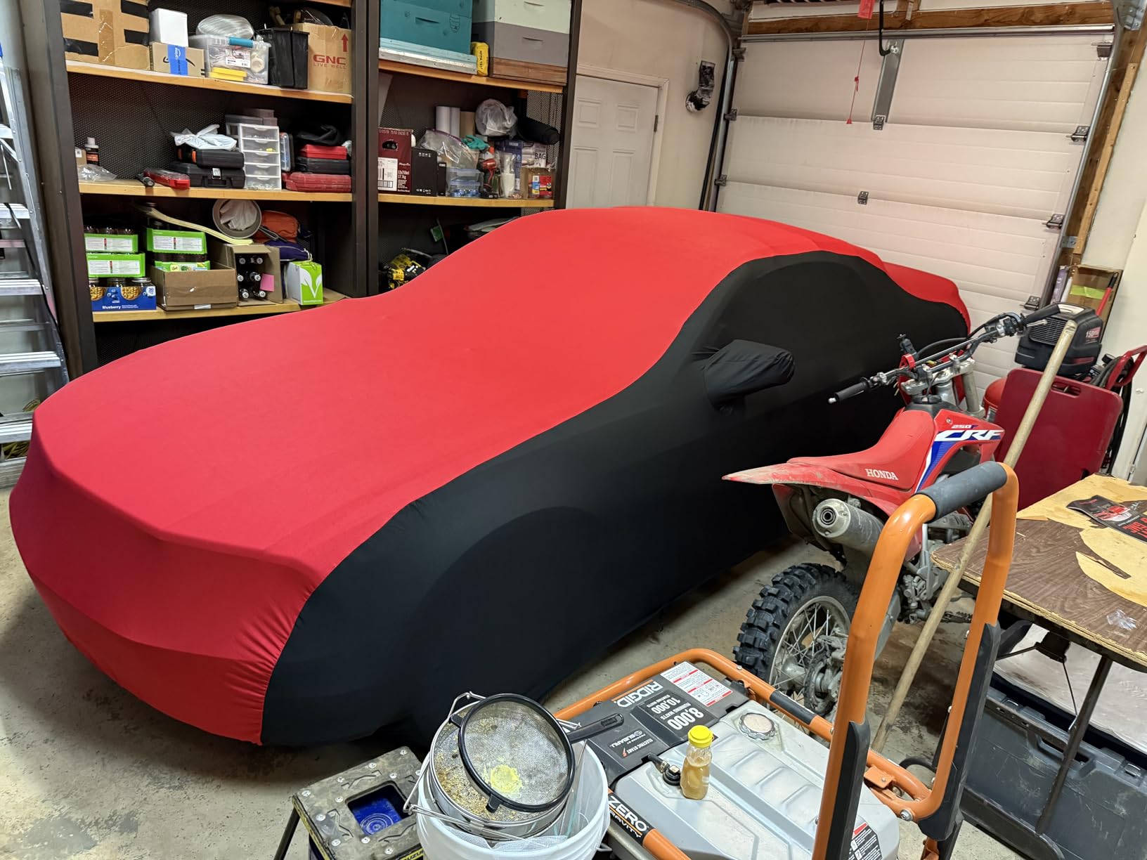 Indoor Car Cover Replace for 2006-2024 Dodge Charger/Chrysler 300 300C, Luxurious Stretch Satin Ultimate Custom-fit Indoor Car Cover for Dust-Proof, Underground Garage, Car Show (Charger) customer photo 1