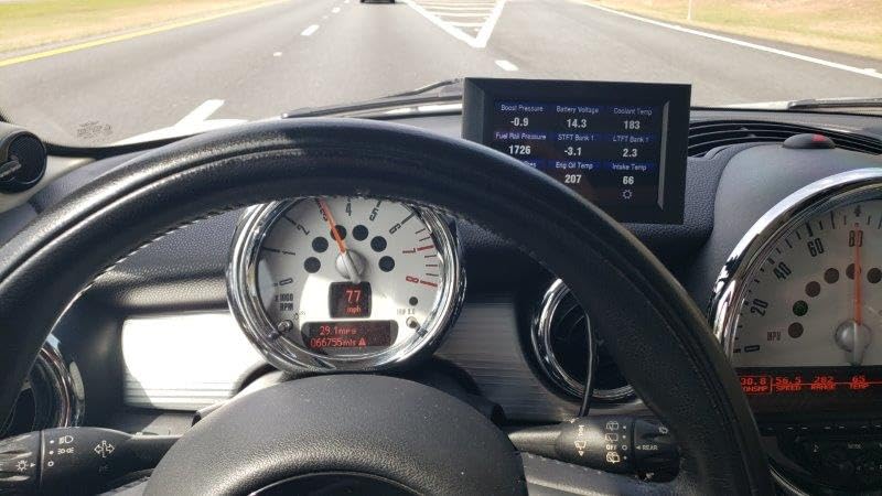 ScanGauge 3 All New Touch Screen OBD2 Code Reader, Digital Gauges & Trip Computer with WiFi Updates SG3 customer photo 2