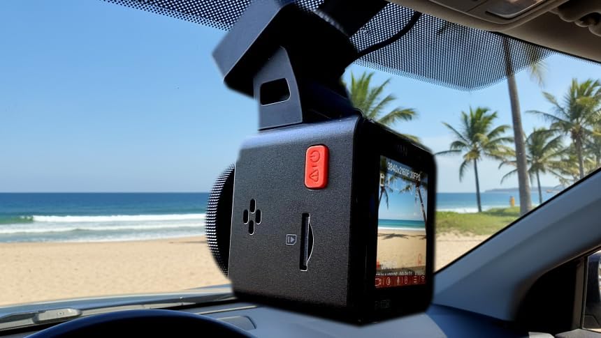 Vantrue E1 Lite 1080P Dash Cam, Mini Car Camera with Night Vision, 60fps Dash Cam with GPS and Speed, Wi-Fi APP Control, Loop Recording, Voice Control, 24H Parking Mode, Support 512GB customer photo 2