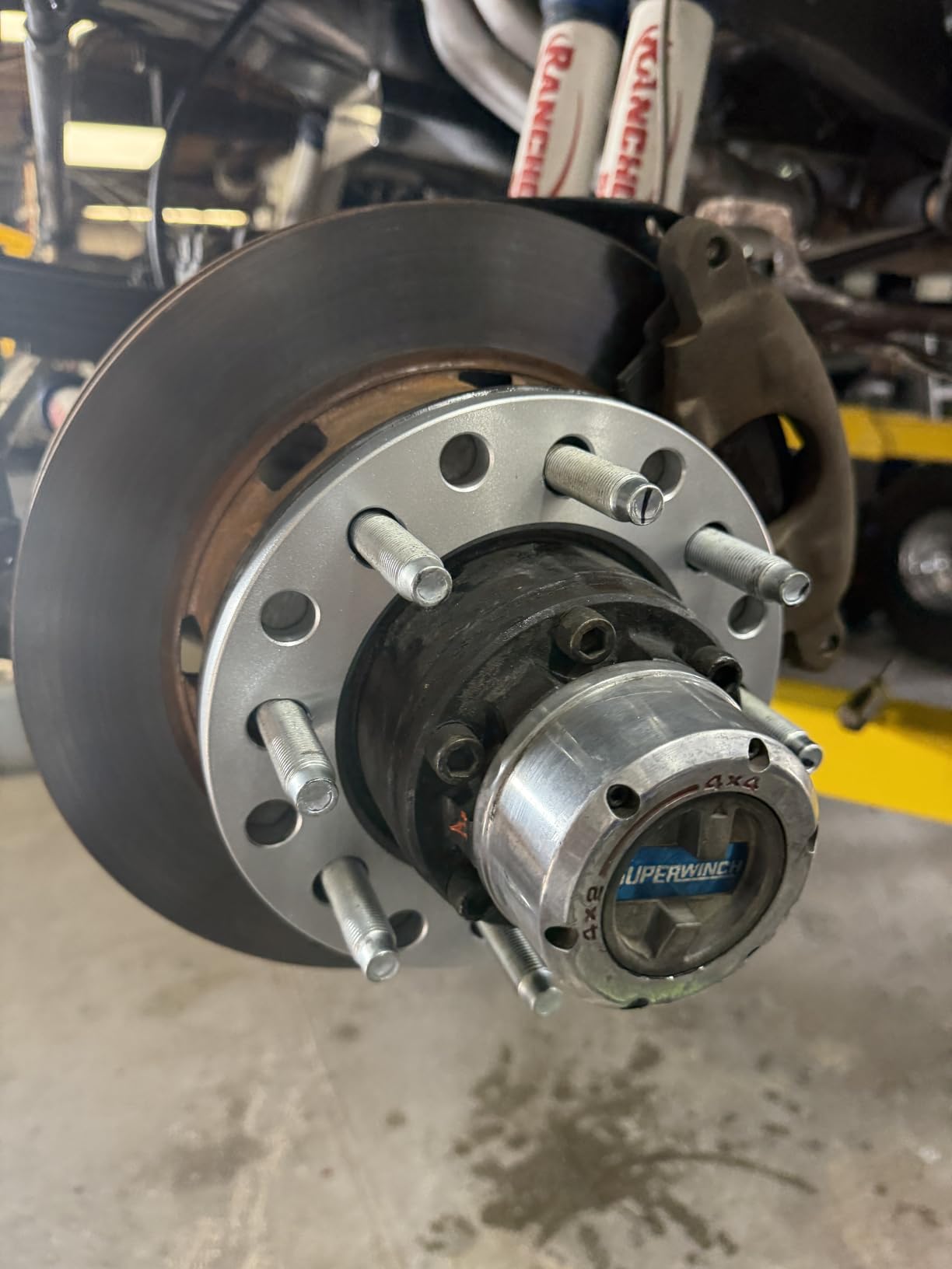 KSP 8 Lug Universal Wheel Spacers 12mm, 1/2in 8x6.5 8x165.1 8x170 8x180 Lug Spacer for F350 250 Ram 2500 3500 Express Silverado Suburban Sierra 2500 3500HD Dually Wheel, 2PCS CNC Machined Spacer customer photo 2