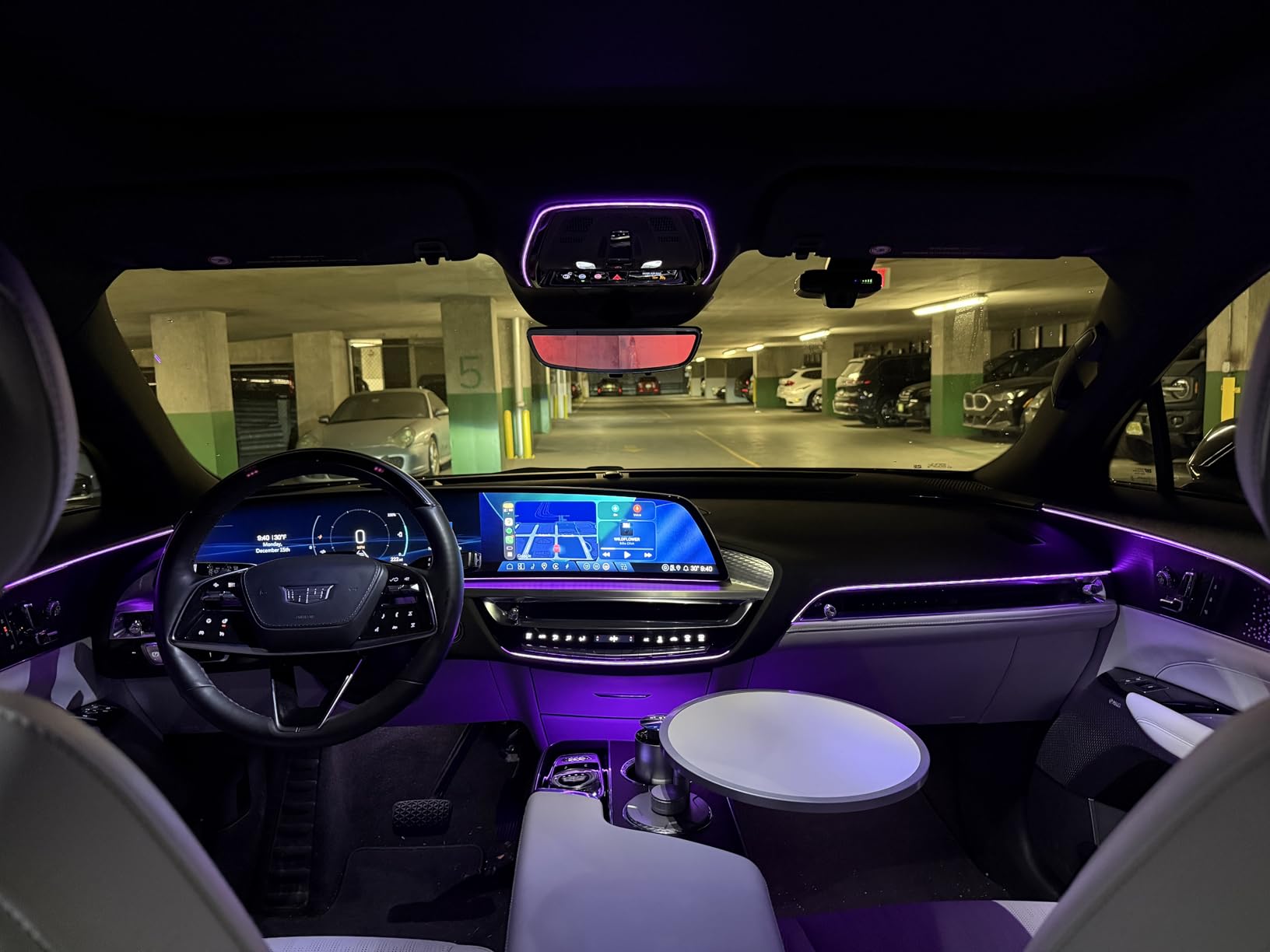 Interior Car LED Strip Lights, Acrylic LED Lights for Car with Wireless APP Dynamic Dreamcolor Chasing 6 in 1 Ambient Lighting Kits, 175 inches 593 LED Sound Active Function Neon Lights customer photo 1