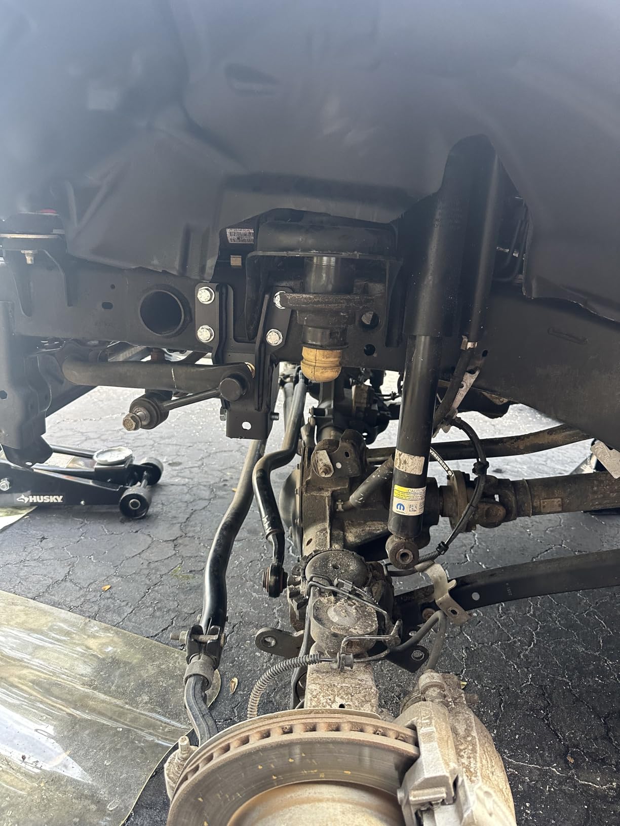 Bonbo 8869-01 Front Track Bar & Sector Shaft Brace for Jeep Wrangler JL JLU & Gladiator JT 2018 2019 2020 2021 2022 customer photo 1
