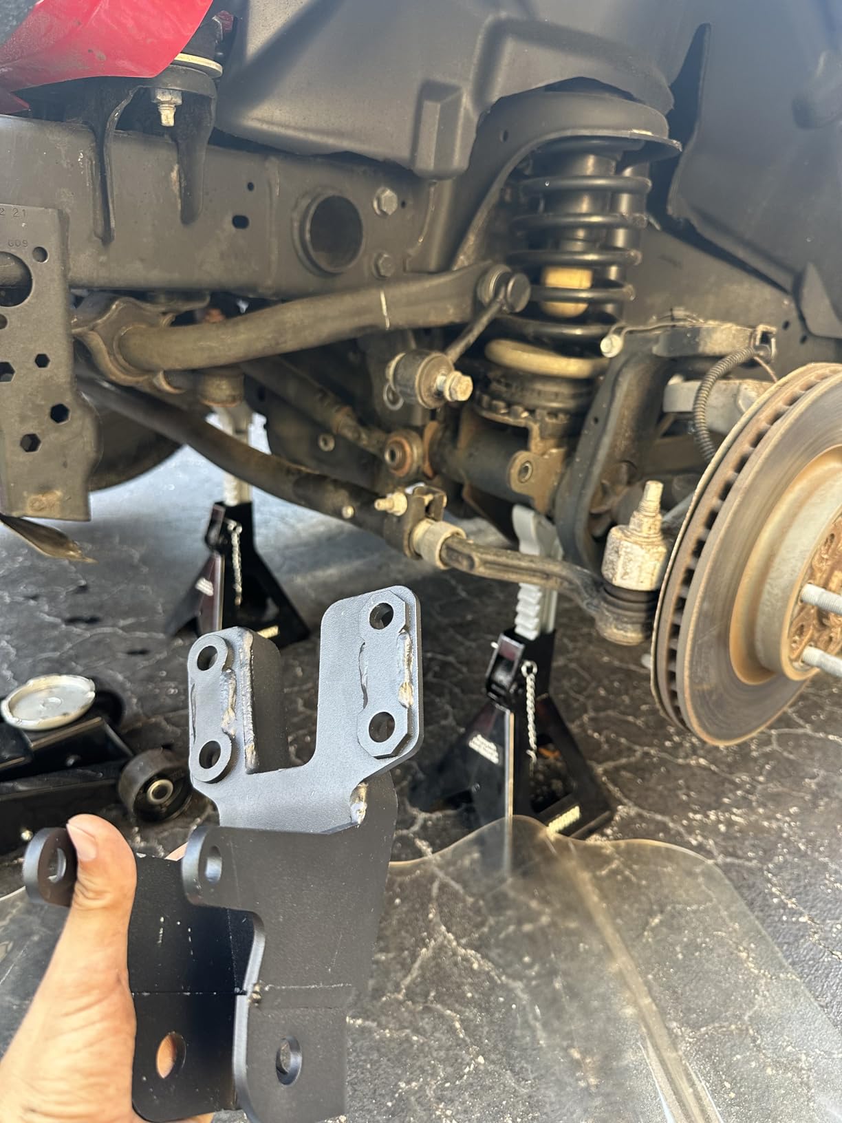 Bonbo 8869-01 Front Track Bar & Sector Shaft Brace for Jeep Wrangler JL JLU & Gladiator JT 2018 2019 2020 2021 2022 customer photo 2