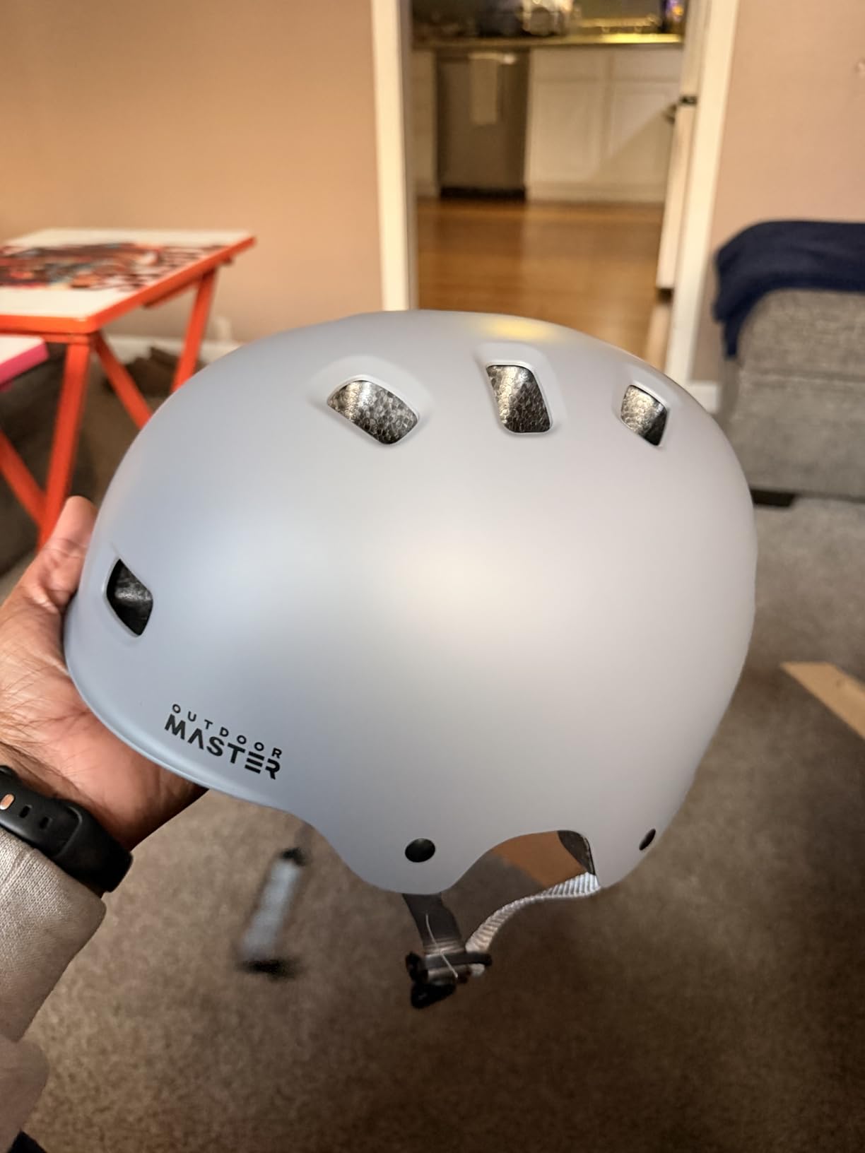 OutdoorMaster Skateboard Cycling Helmet - Two Removable Liners Ventilation Multi-Sport Scooter Roller Skate Inline Skating Rollerblading for Kids, Youth & Adults customer photo 2