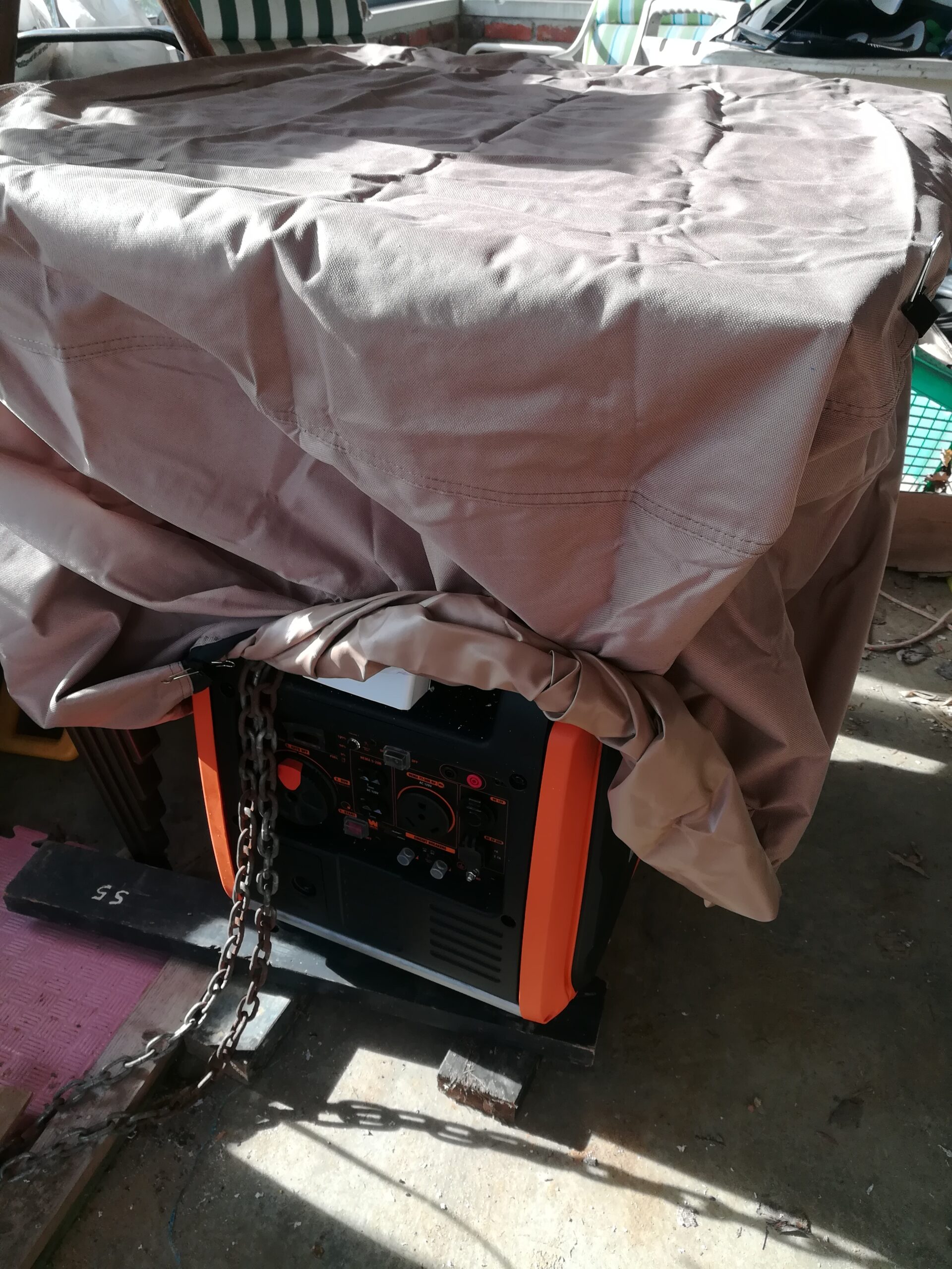 WEN DF450i Super Quiet 4500-Watt Dual RV-Ready Portable Inverter Generator with Fuel Shut-Off customer photo 1