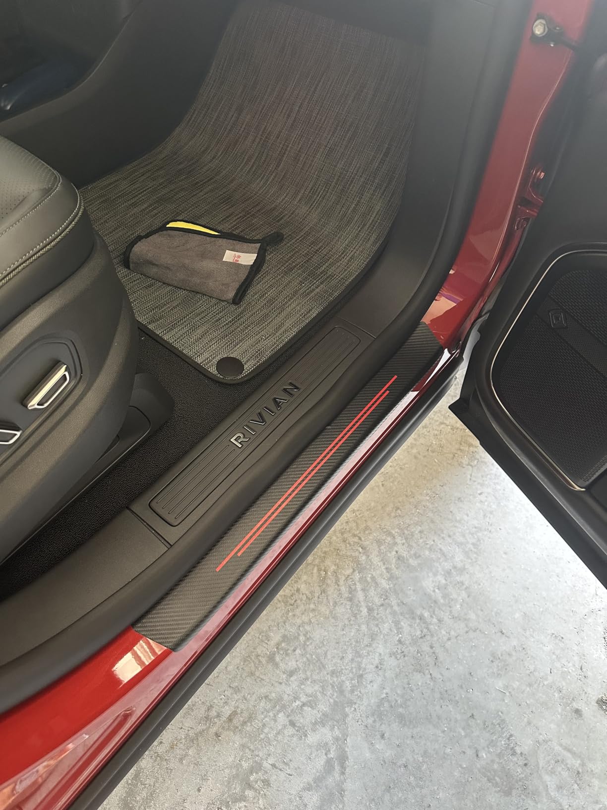 Door sill Protector, Door sill Scratch Protection (Suitable for Most car Models), Anti-Scratch Protection Strips (9PC) customer photo 2