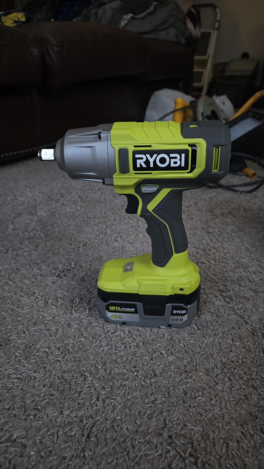 Ryobi PCL265 18V ONE+ Cordless 1/2 in. Impact Wrench (Tool ONLY) customer photo 1