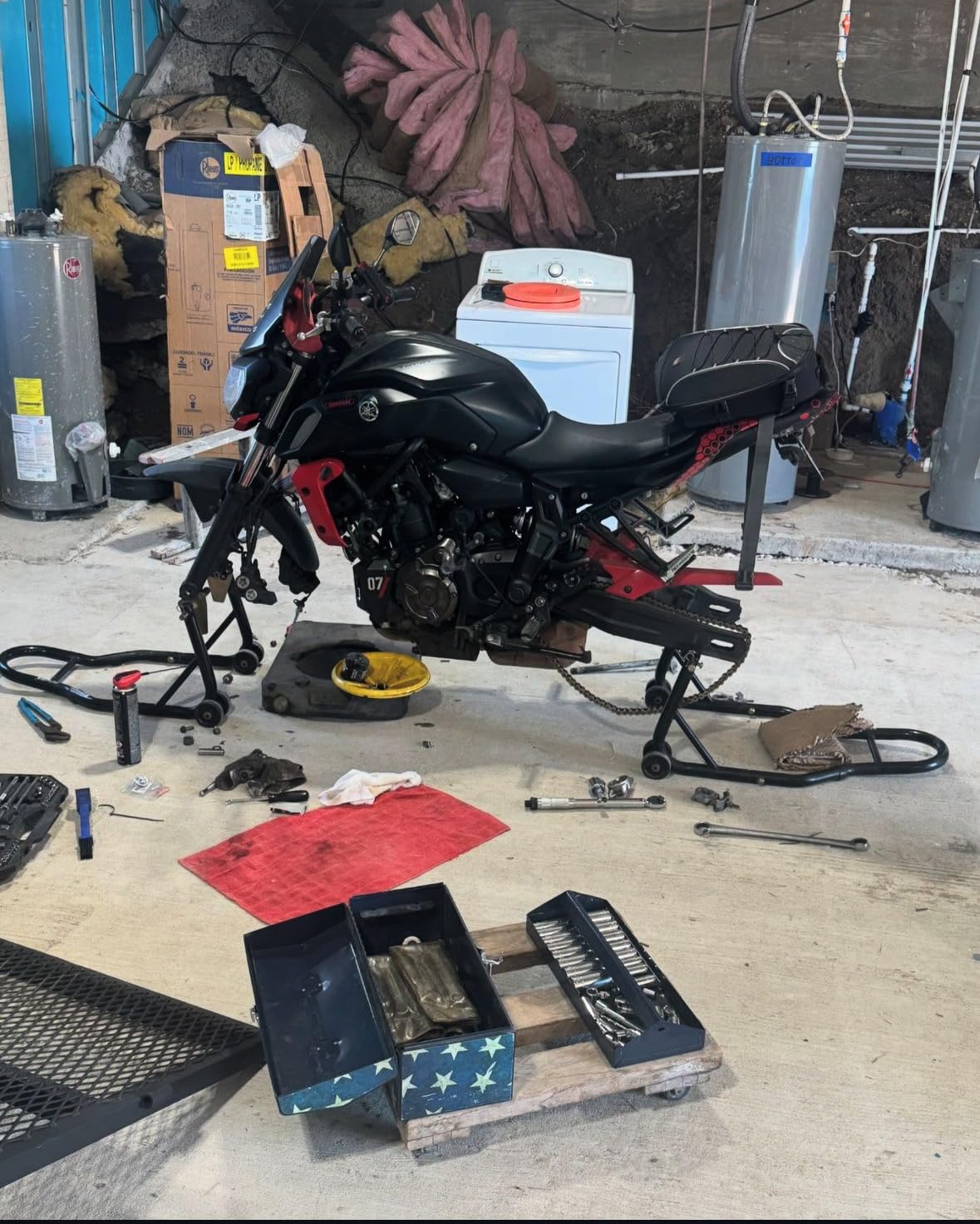 Rabaconda Street Bike Motorcycle Tire Changer Starter Kit customer photo 1