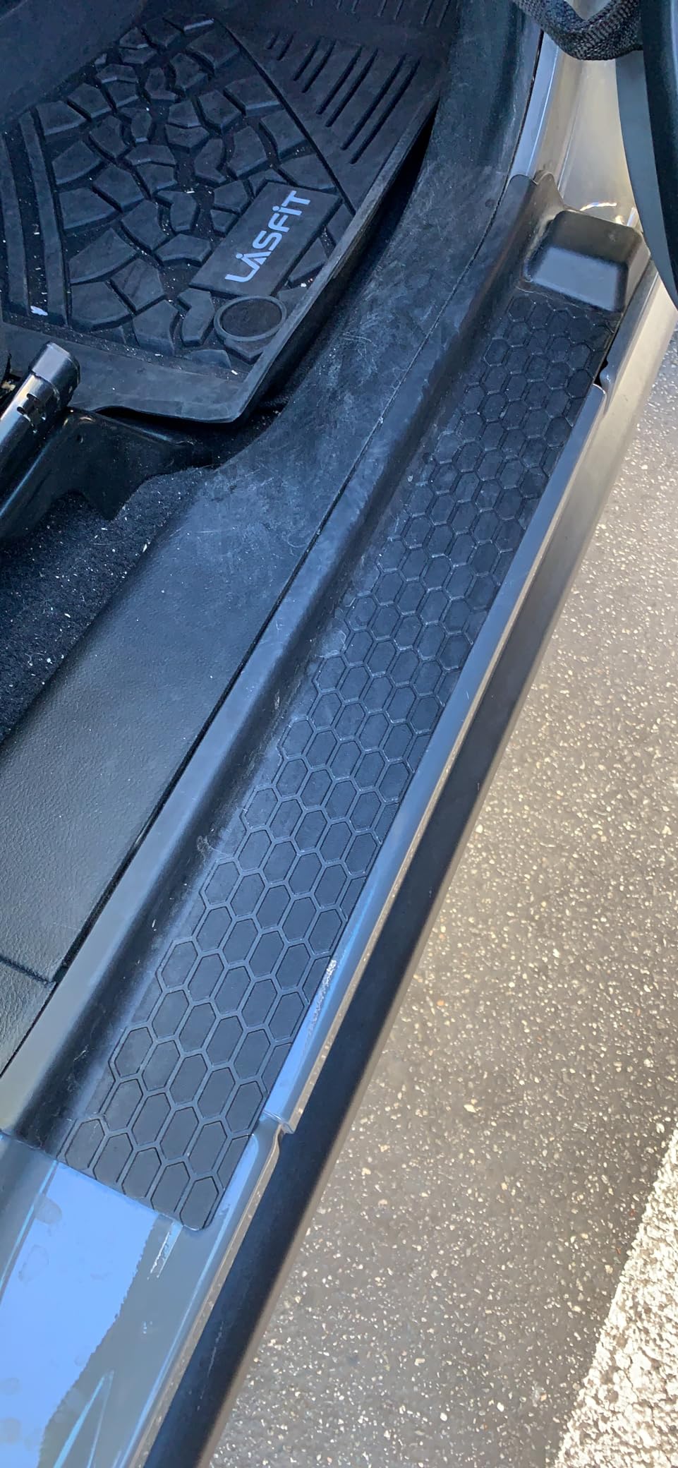 Door Sill Guard Kit Car Anti-Scratch Threshold Protector Door Entry Guard Scuff Plate Cover Compatible with Jeep Wrangler JL JLU 2018-2024 & Jeep Gladiator JT 2020-2022 customer photo 2