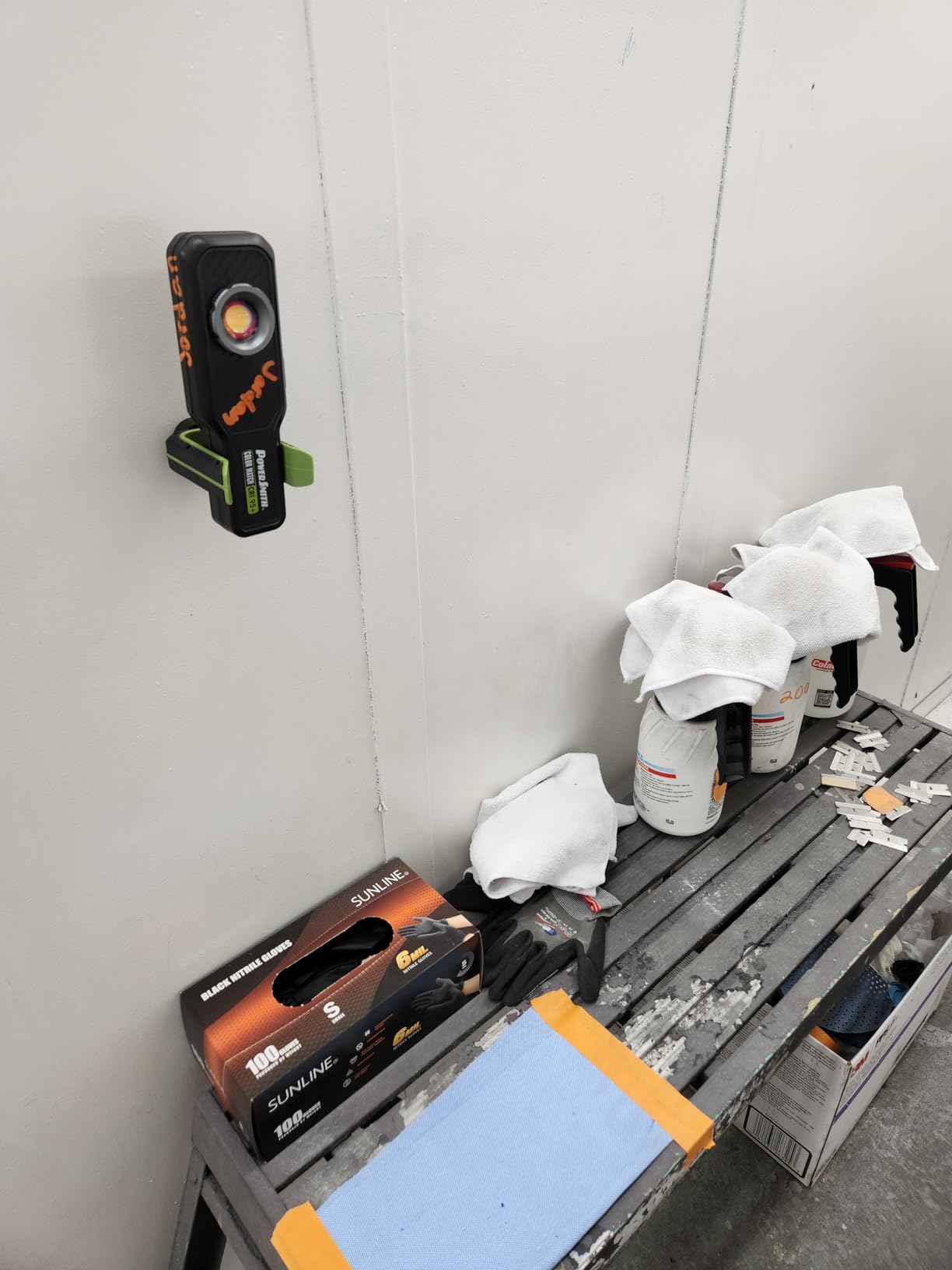 PowerSmith 500 LM Rechargeable LED Color Match (CRI 95+) Inspection Light, Two Color Temperatures 5000K/3500K, hanging hook, magnetic base with USB-C charging cable and 2 Year Warranty customer photo 2