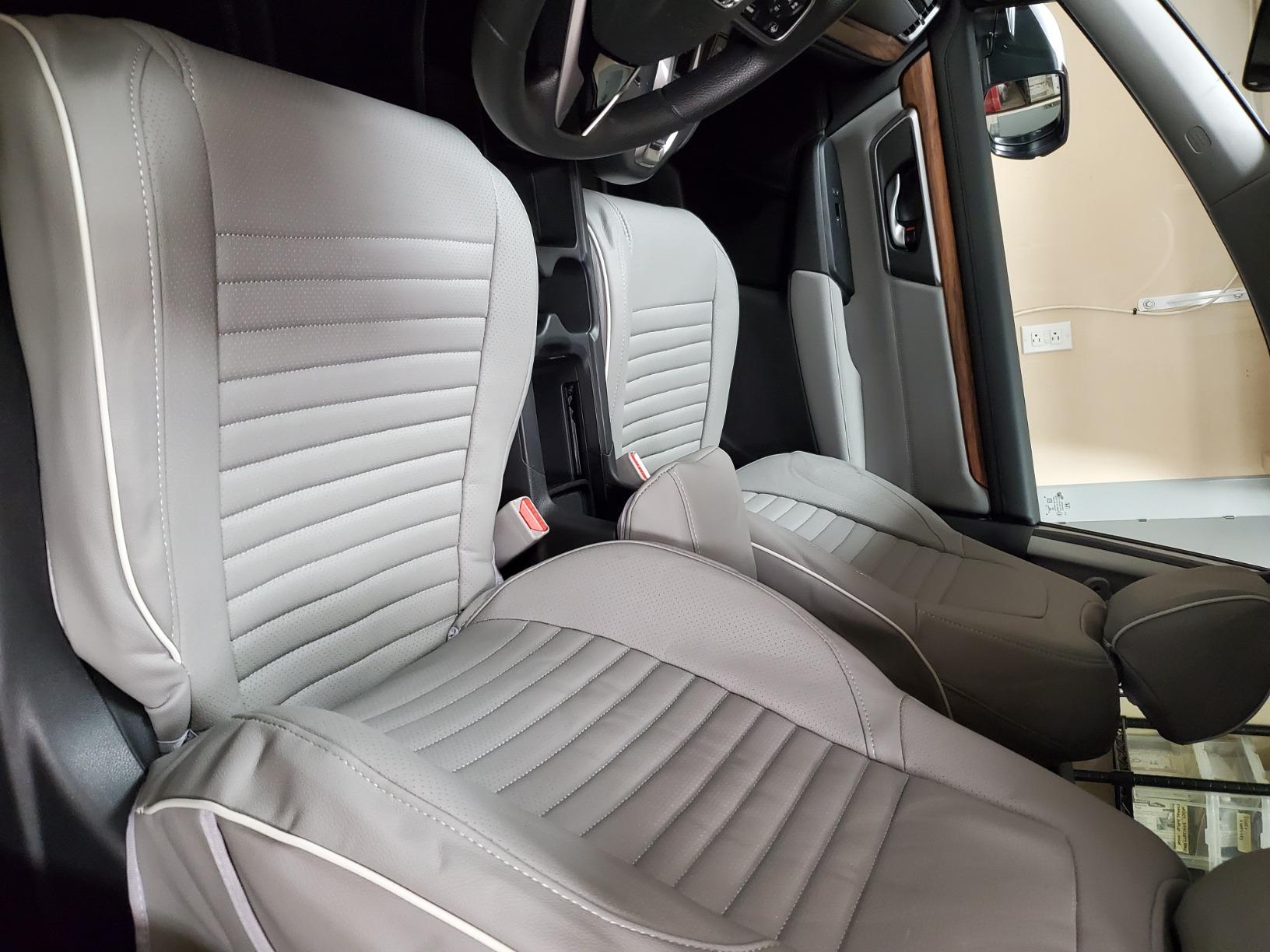 EKR CRV Seat Covers Custom Fit for Honda CRV 2023 2024 2025 2026 Car Seat Cover Full Set for Trucks SUV,Waterproof Car Seat Cushion,Neoprene customer photo 1