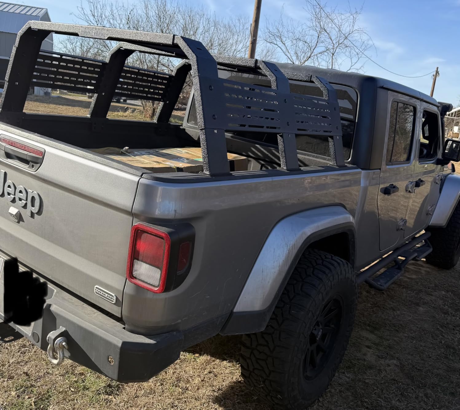 Hooke Road Overland Truck Bed Rack for Toyota Tacoma 5' Bed, Jeep Gladiator JT, Chevy Colorado, GMC Canyon, Ford Ranger - 19