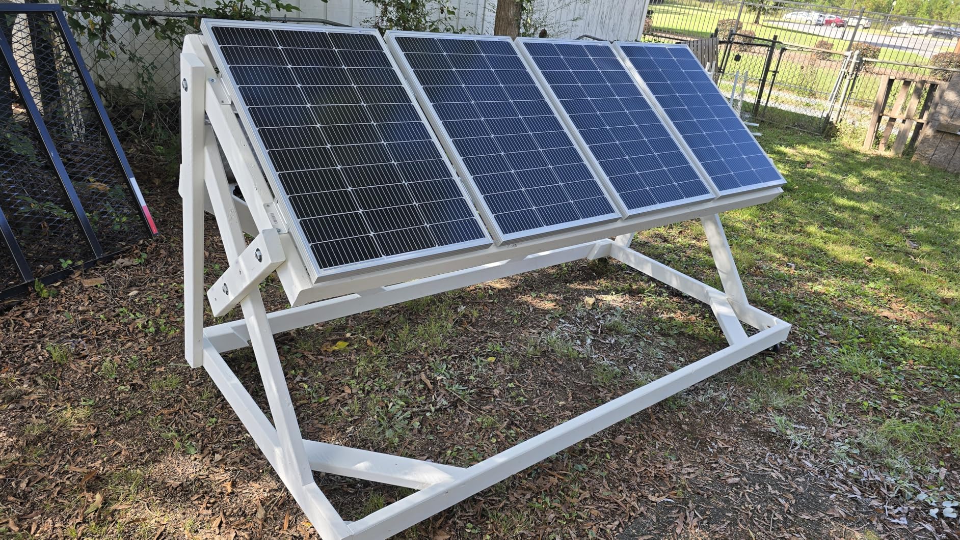 ECO-WORTHY 400 Watt 12 Volt Premium Solar Panel Kit | 4pcs 100W Solar Panel + 40A MPPT Charge Controller + Bluetooth Module + Mounting Z Brackets, 400W 12V Solar Power Off Grid System for Home, RV, Boat customer photo 2