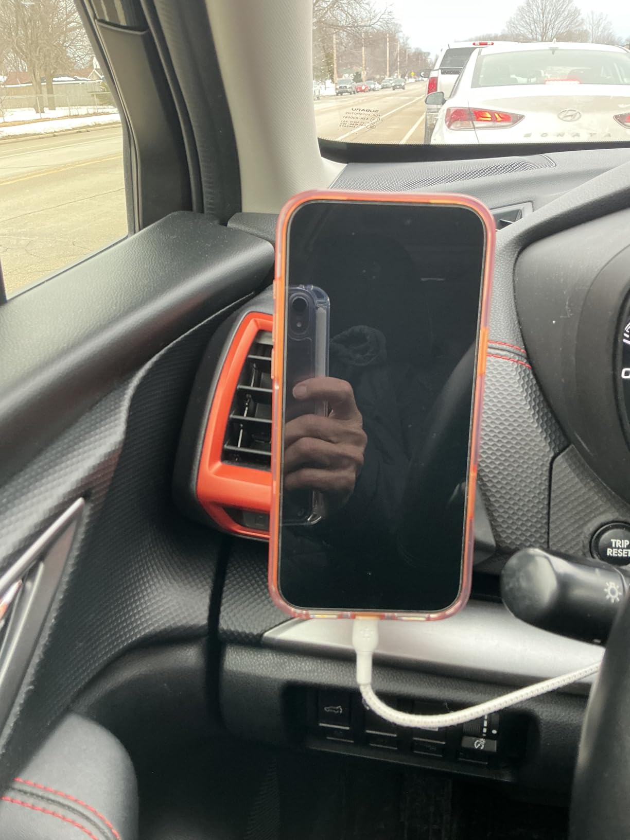 Lamicall for MagSafe Car Mount - [20 Super Magnets] Magnetic Car Phone Mount, Air Vent Phone Holder Car, Hands Free Cell Phone Holder Clip Car fit iPhone 17 16 15 14 13 Pro Plus Max Cradles customer photo 1