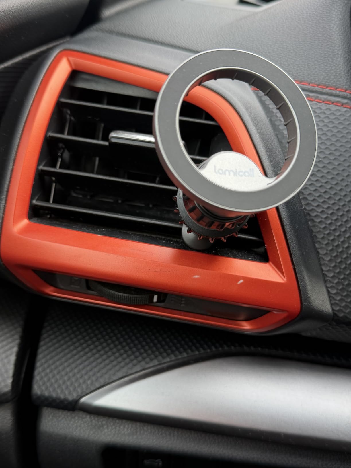 Lamicall for MagSafe Car Mount - [20 Super Magnets] Magnetic Car Phone Mount, Air Vent Phone Holder Car, Hands Free Cell Phone Holder Clip Car fit iPhone 17 16 15 14 13 Pro Plus Max Cradles customer photo 2