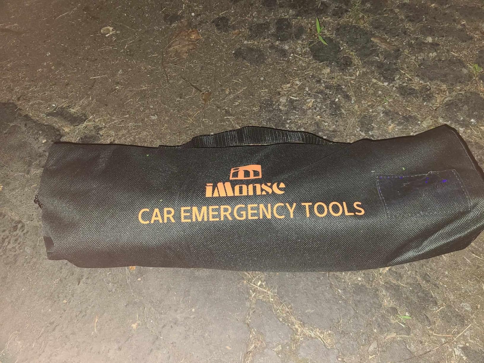 Warning Safety Triangle Kit, Emergency Roadside Warning Reflective Triangle 2 Packs with 1 LED Road Flare Light, Foldable with Storage Case for Roadside Breakdowns Emergencies customer photo 1