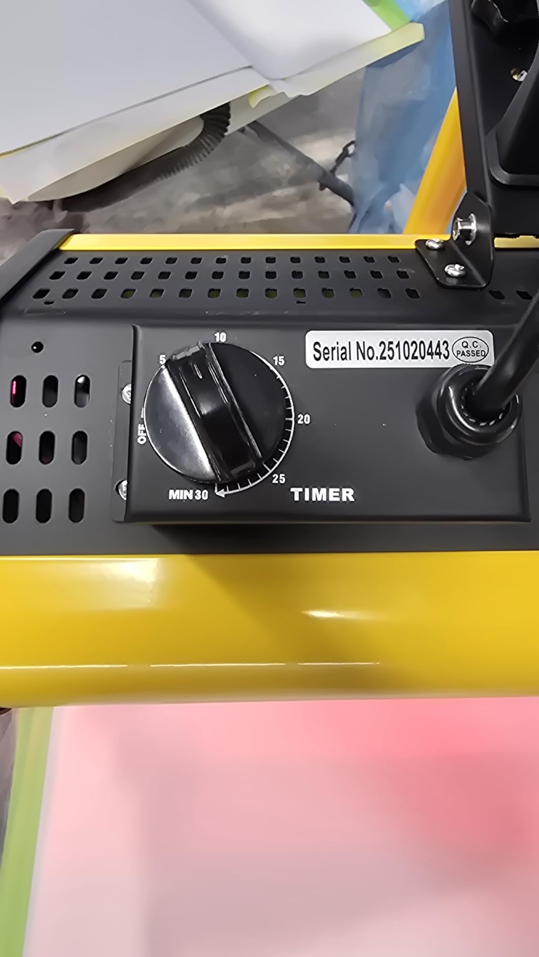 Solary Paint Drying Lamp, 1050W 110V Shortwave Infrared Paint Curing Lamp with Timer for Car Body Repair, Height Adjustable customer photo 1