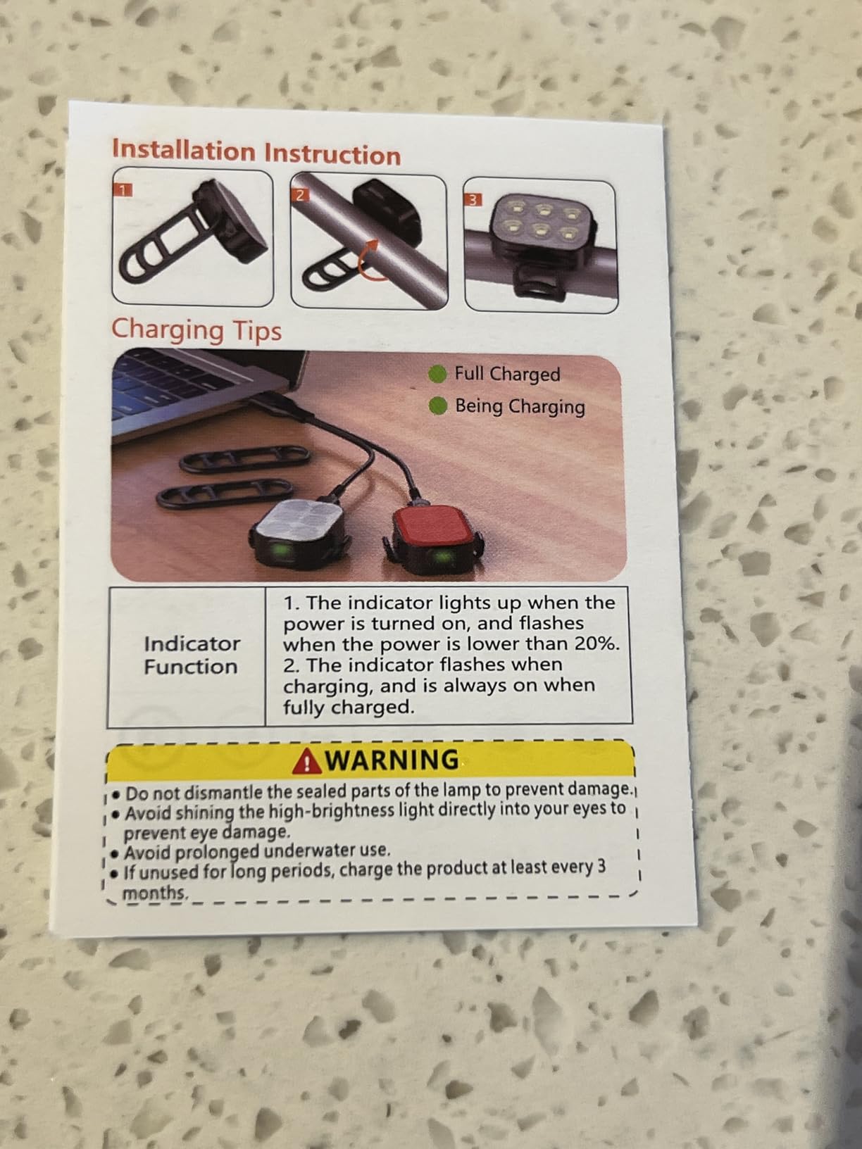 Bike Lights for Night Riding, USB Rechargeable Bike Lights Front and Back, Waterproof IP65 Bicycle Light, 4+6 Modes Bike Headlight and Tail Light Set,1.5 Hrs Fast Charging, Easy to Install customer photo 2