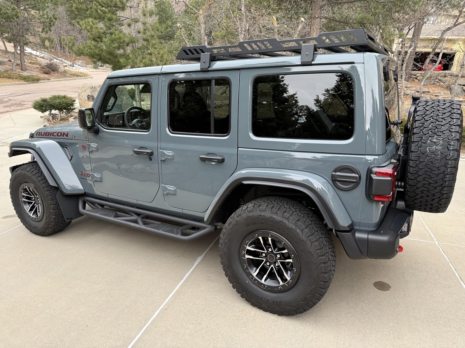 Hooke Road Overlanding Roof Rack for 2018-2026 Jeep Wrangler JL 2/4 Doors & Gladiator JT, Steel Cargo Basket for Jeep Hard Top Only customer photo 1