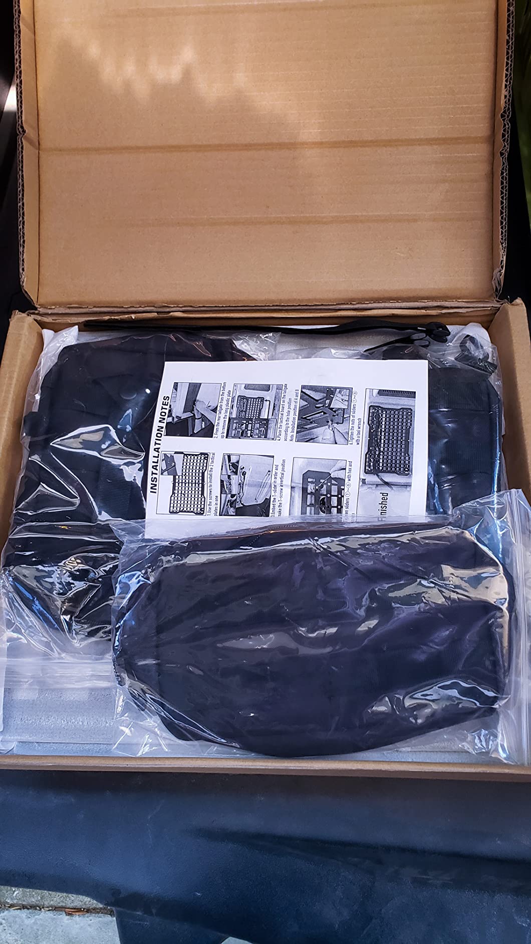 MAIKER OFF ROAD Tailgate Storage Panel Tailgate Molle Panel Steel Cargo Shelf Storage Luggage Holder Carrier with 3 Storage Bags for Ford Bronco Accessories 2021 2022 2023 2/4 Doors customer photo 1