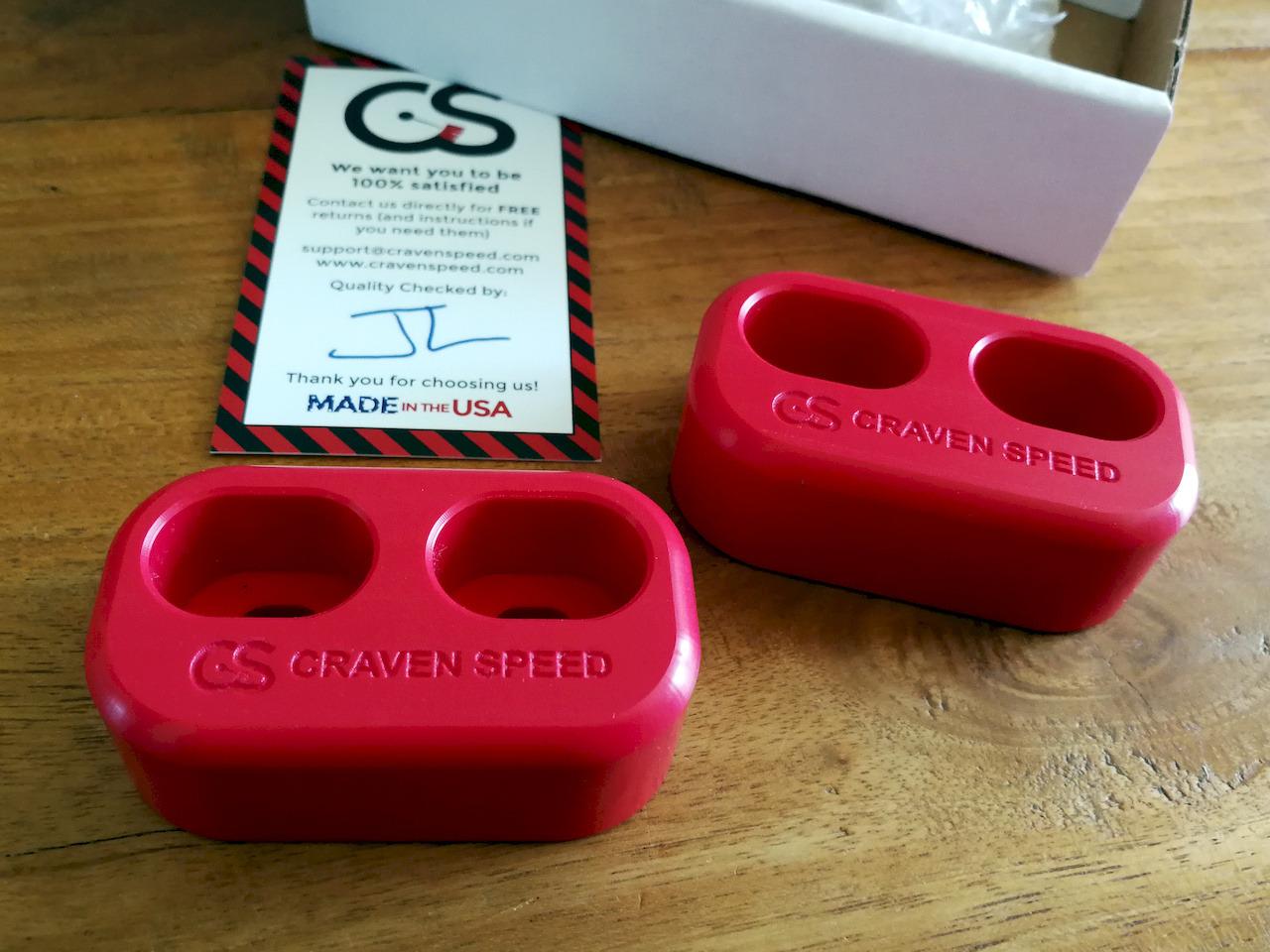 CravenSpeed Mazda MX-5 Miata Door Bushings (BLACK) | Made in USA | Fits NA, NB, NC, ND customer photo 2