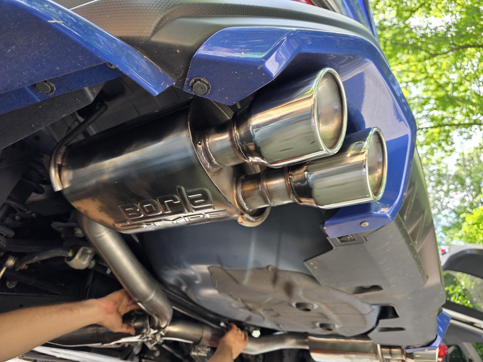 Borla - 2022 Subaru WRX 2.4L Turbo AT/MT AWD S-Type Catback Exhaust Polished Tips (140907) customer photo 2